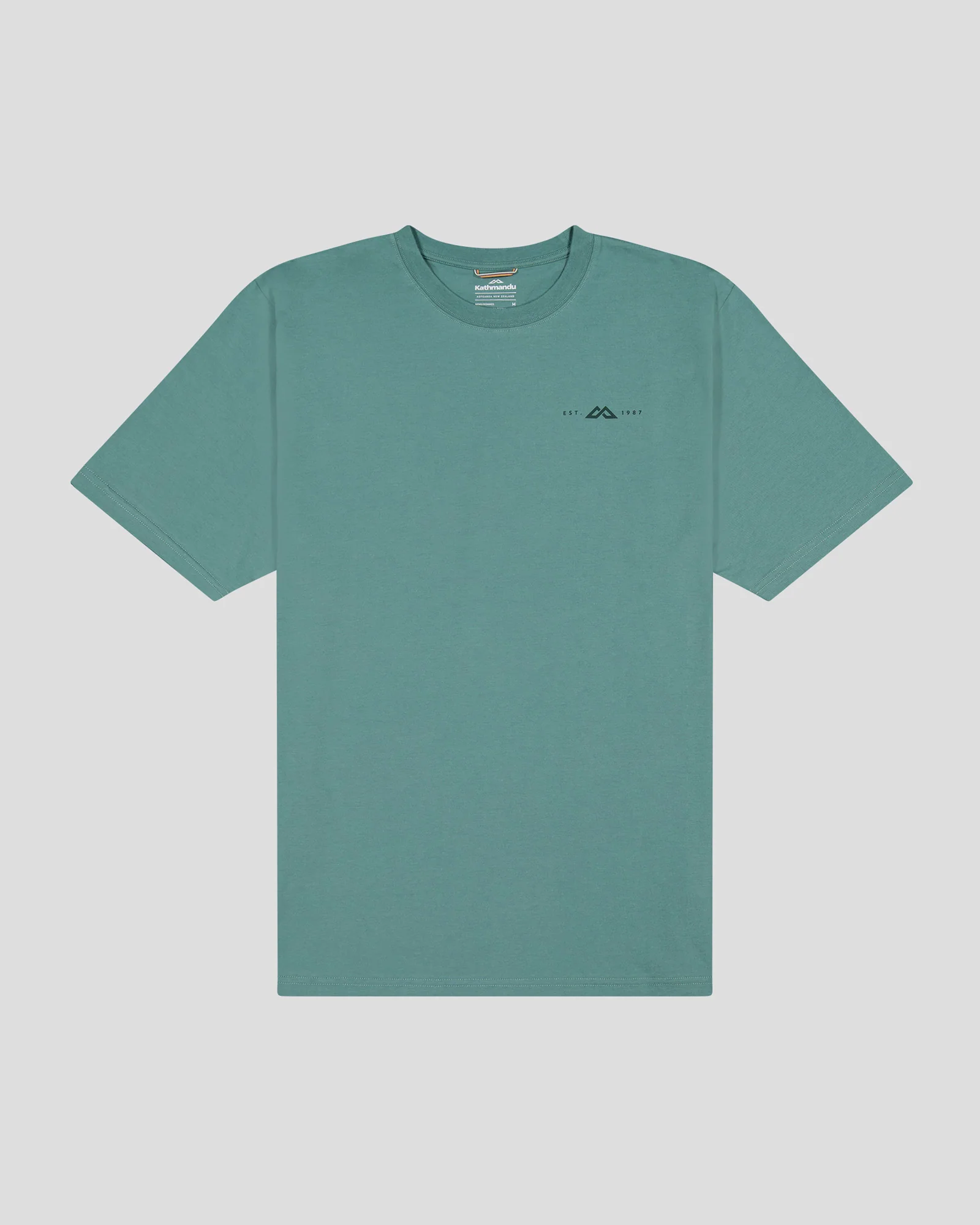 Men's 1987 Organic Cotton T-shirt - Light Forest - Image 4