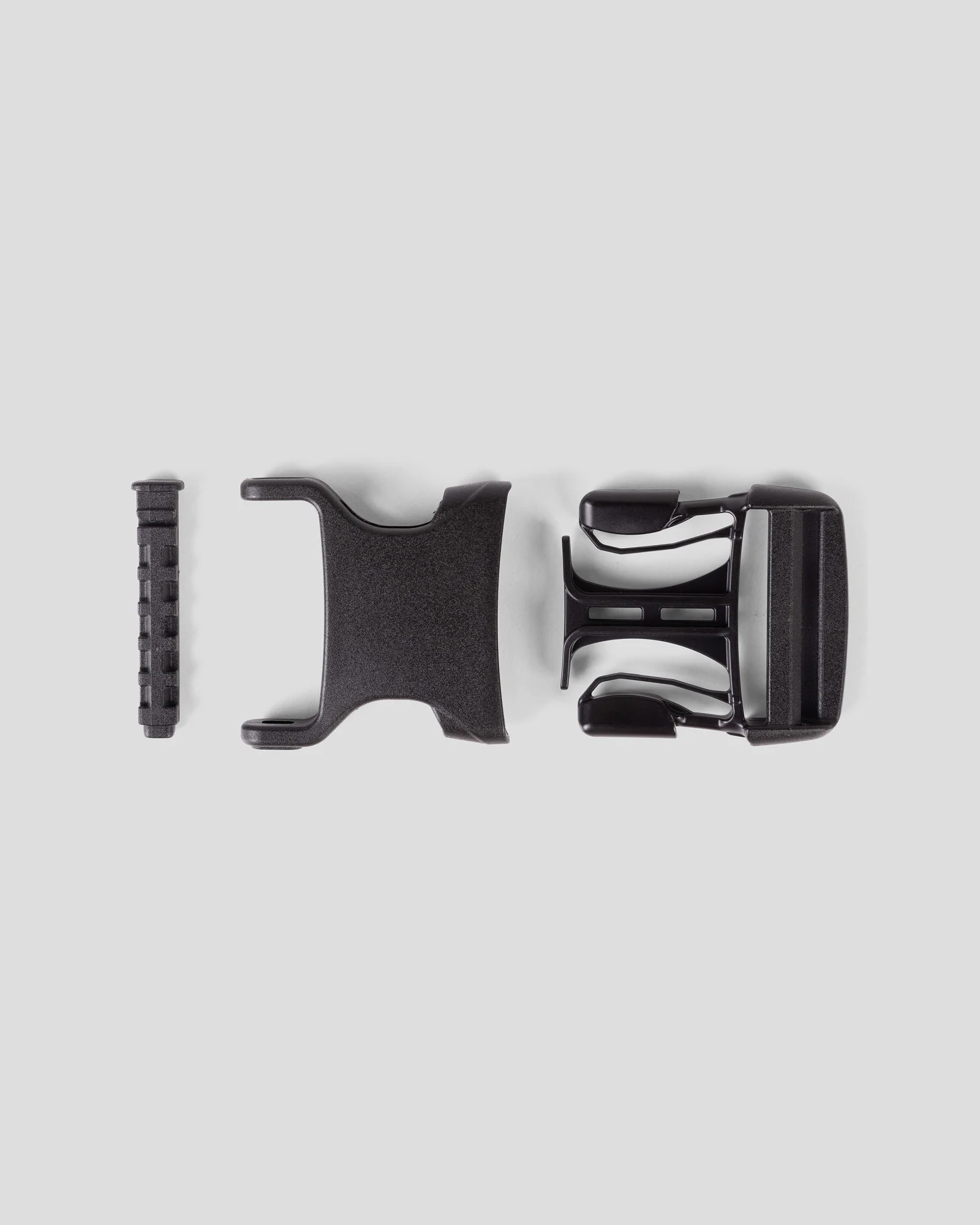 38mm Buckle Repair Kit - Single Adjust - Black - Image 3