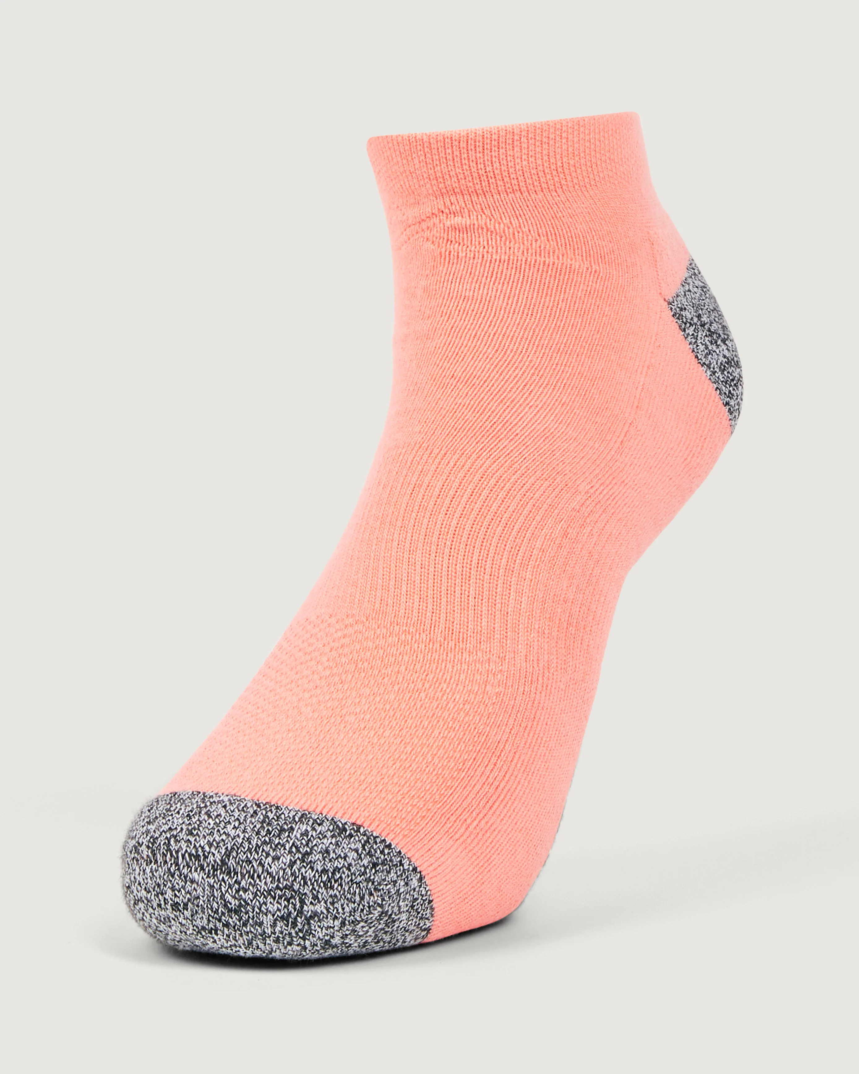 Accion driMOTION Low Cut Socks - 3 Pack - Black/White/Blush Pink - Image 7