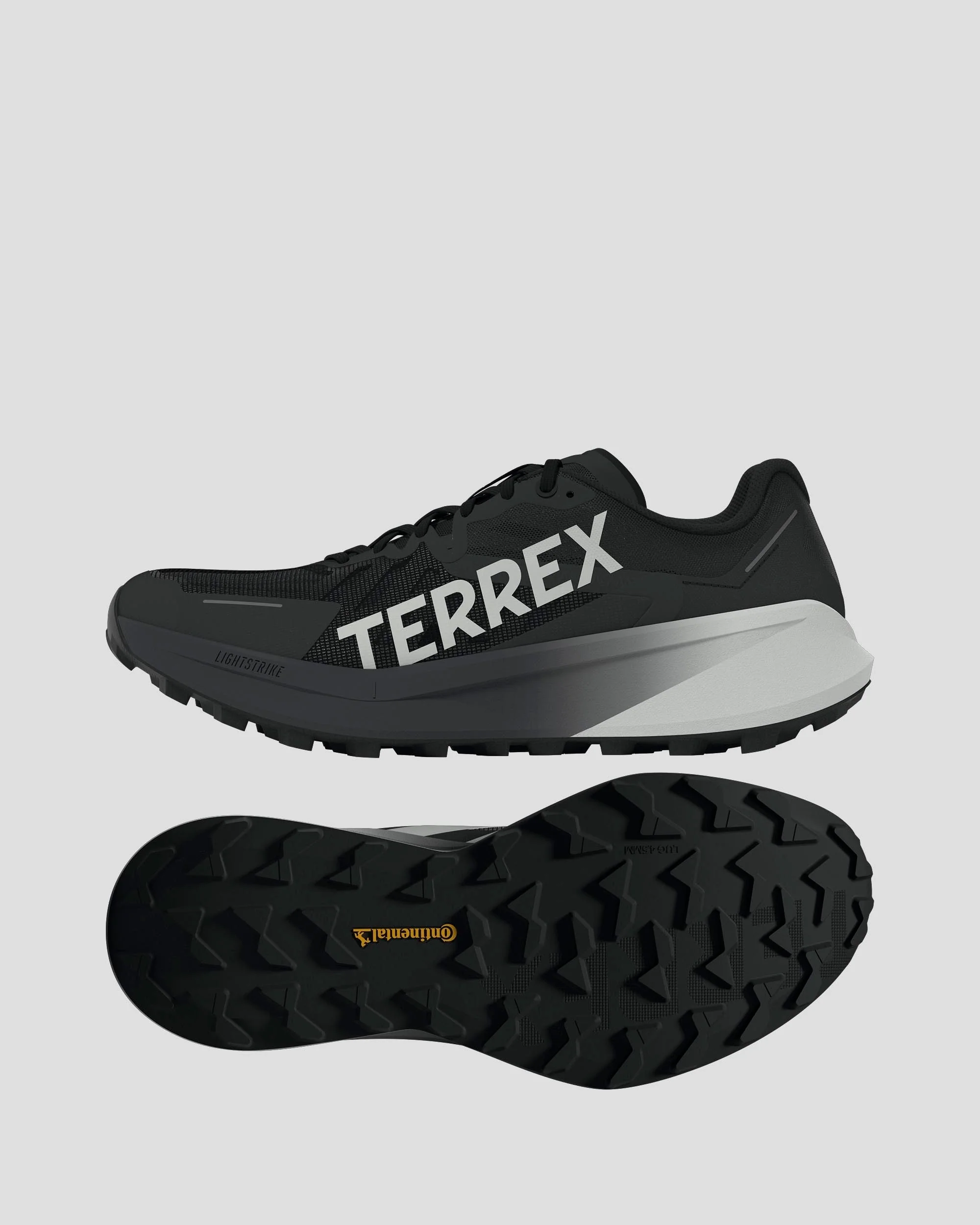 Men's Adidas Terrex Agravic 3 Shoes - Black/Grey - Image 10
