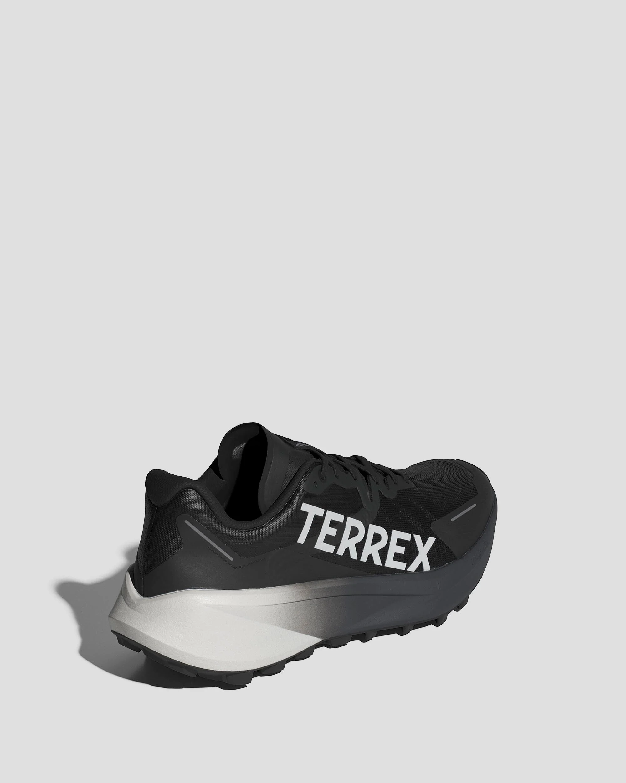 Men's Adidas Terrex Agravic 3 Shoes - Black/Grey - Image 8