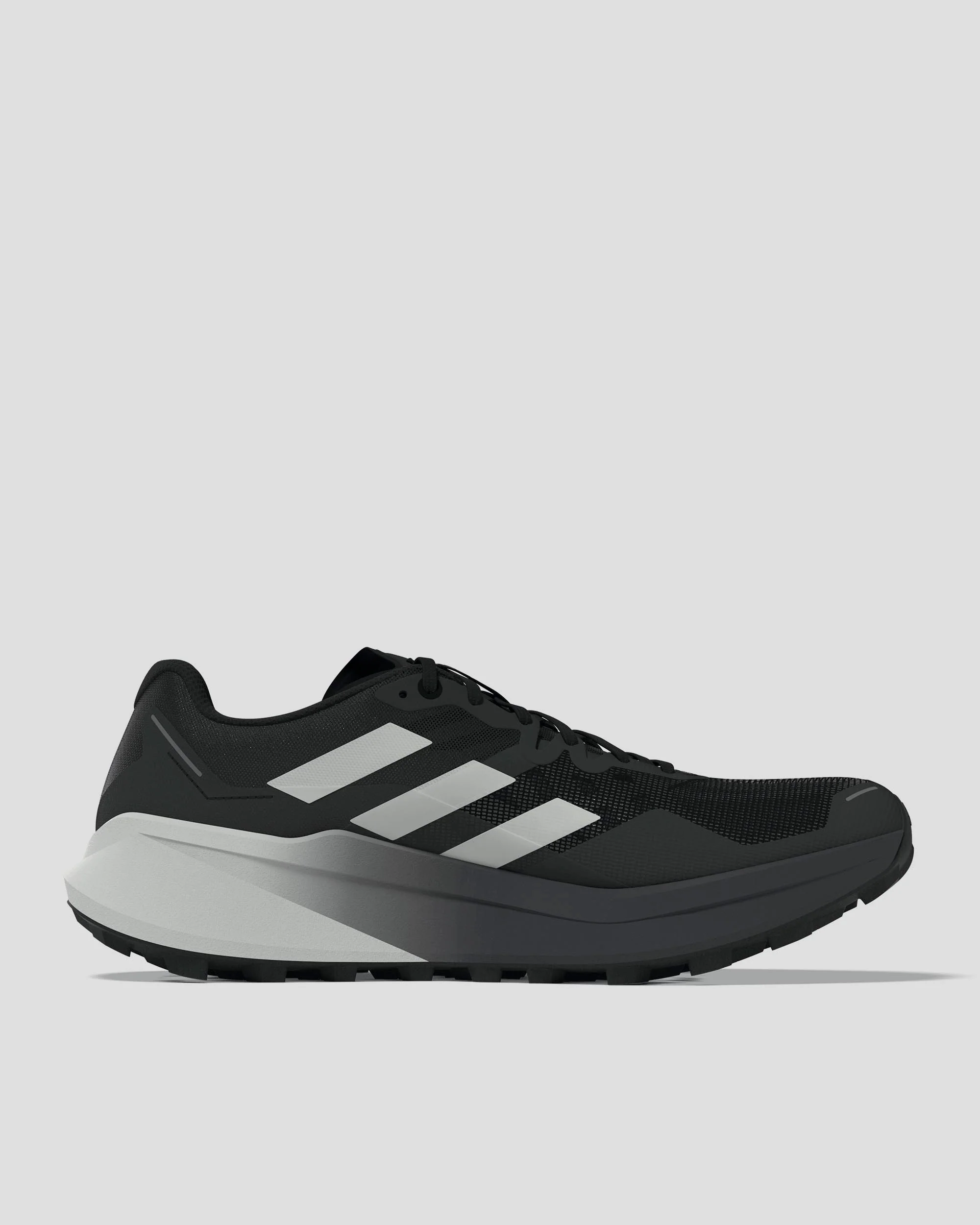 Women's Adidas Terrex Agravic 3 Shoes - Black/Grey - Image 7