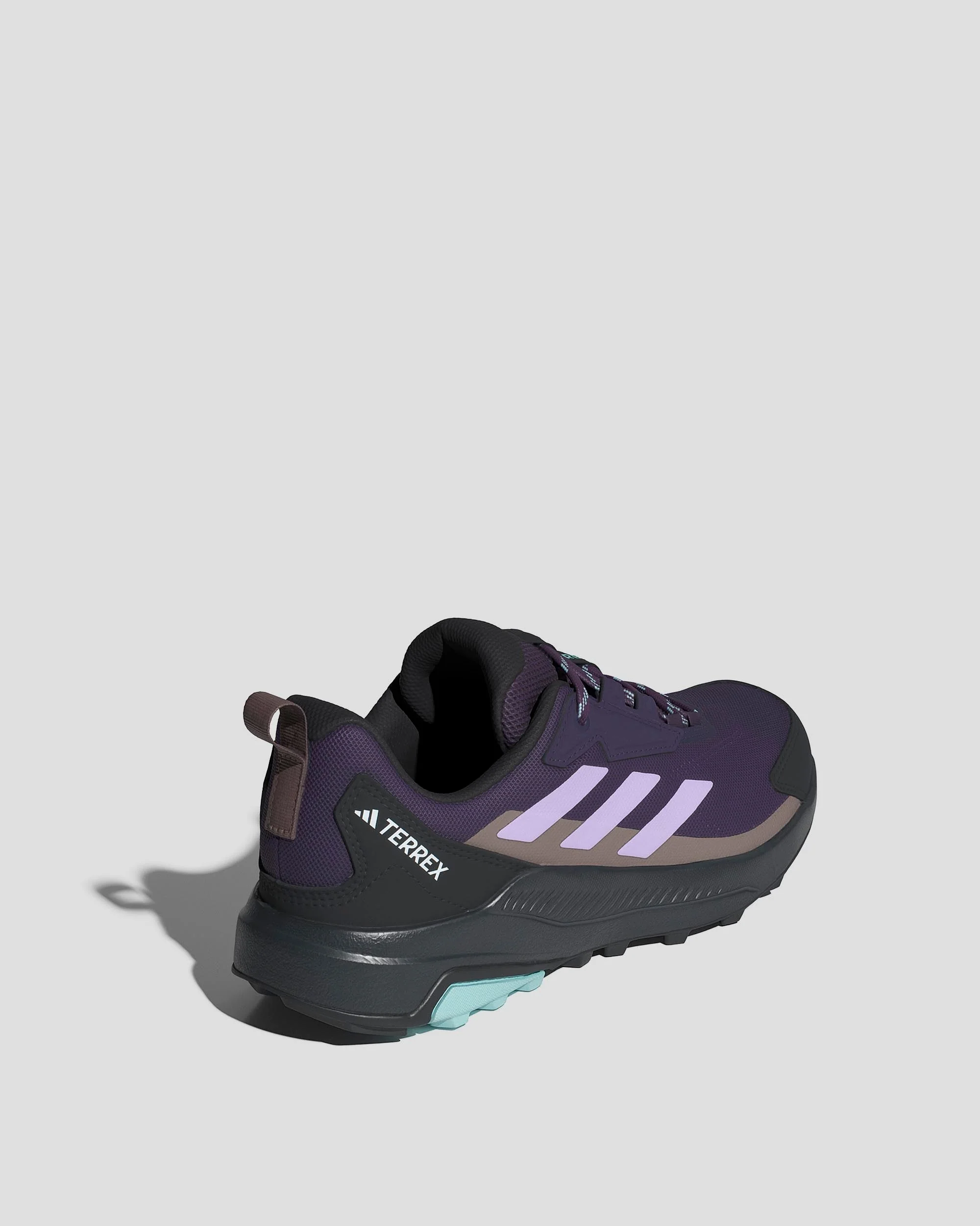 Women's Adidas Terrex Anylander Shoes - Grey/Aqua - Image 4