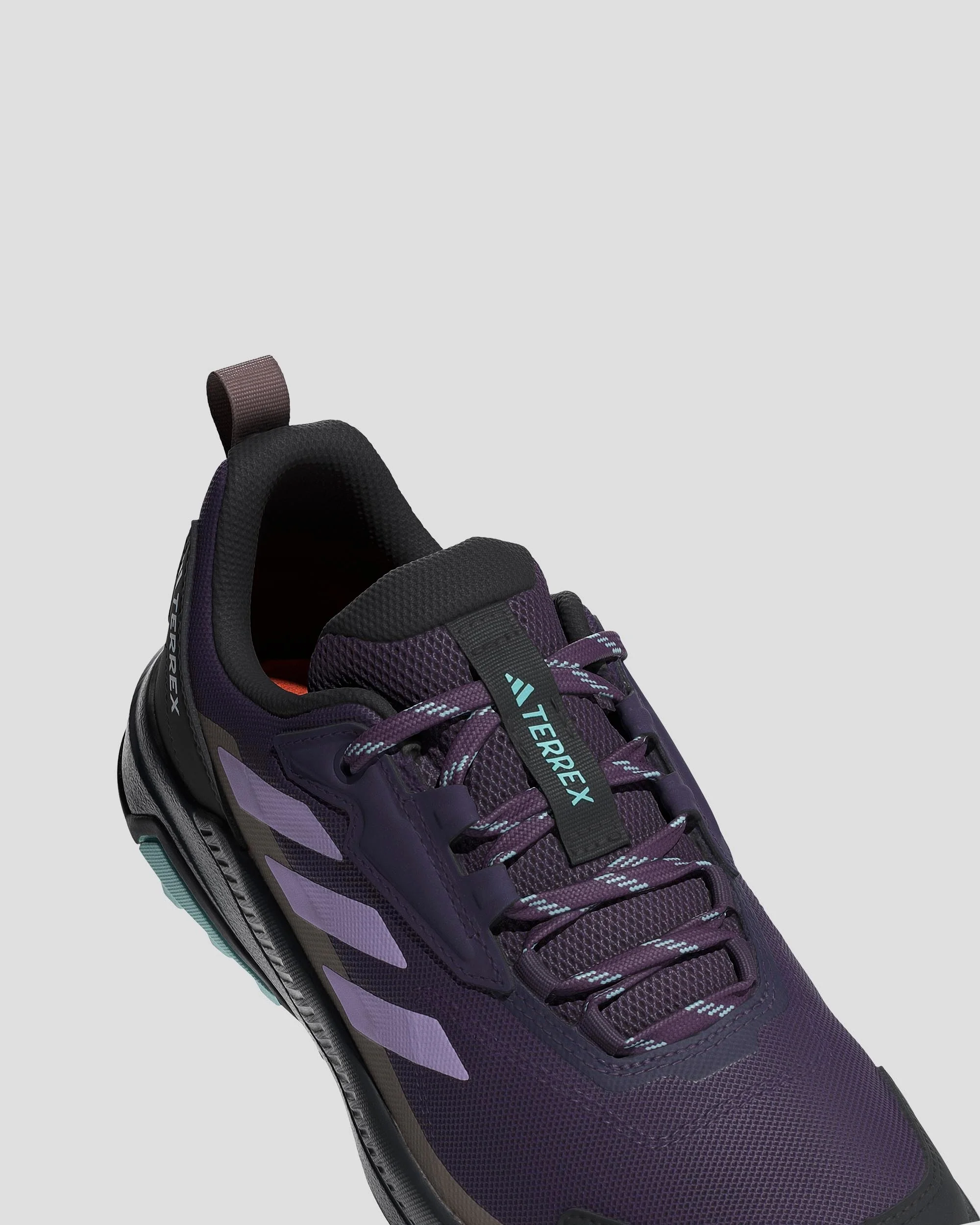 Women's Adidas Terrex Anylander Shoes - Grey/Aqua - Image 6