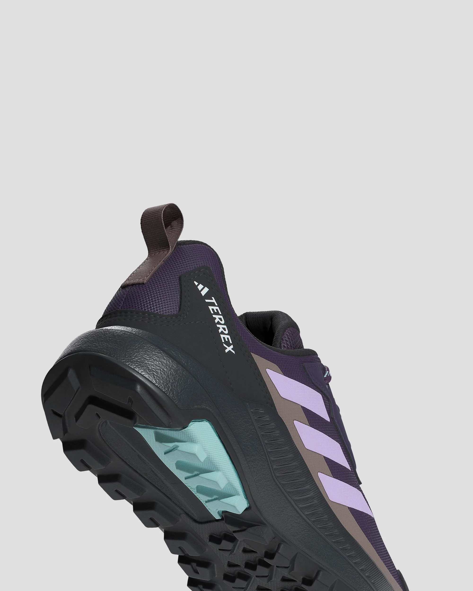 Women's Adidas Terrex Anylander Shoes - Grey/Aqua - Image 7