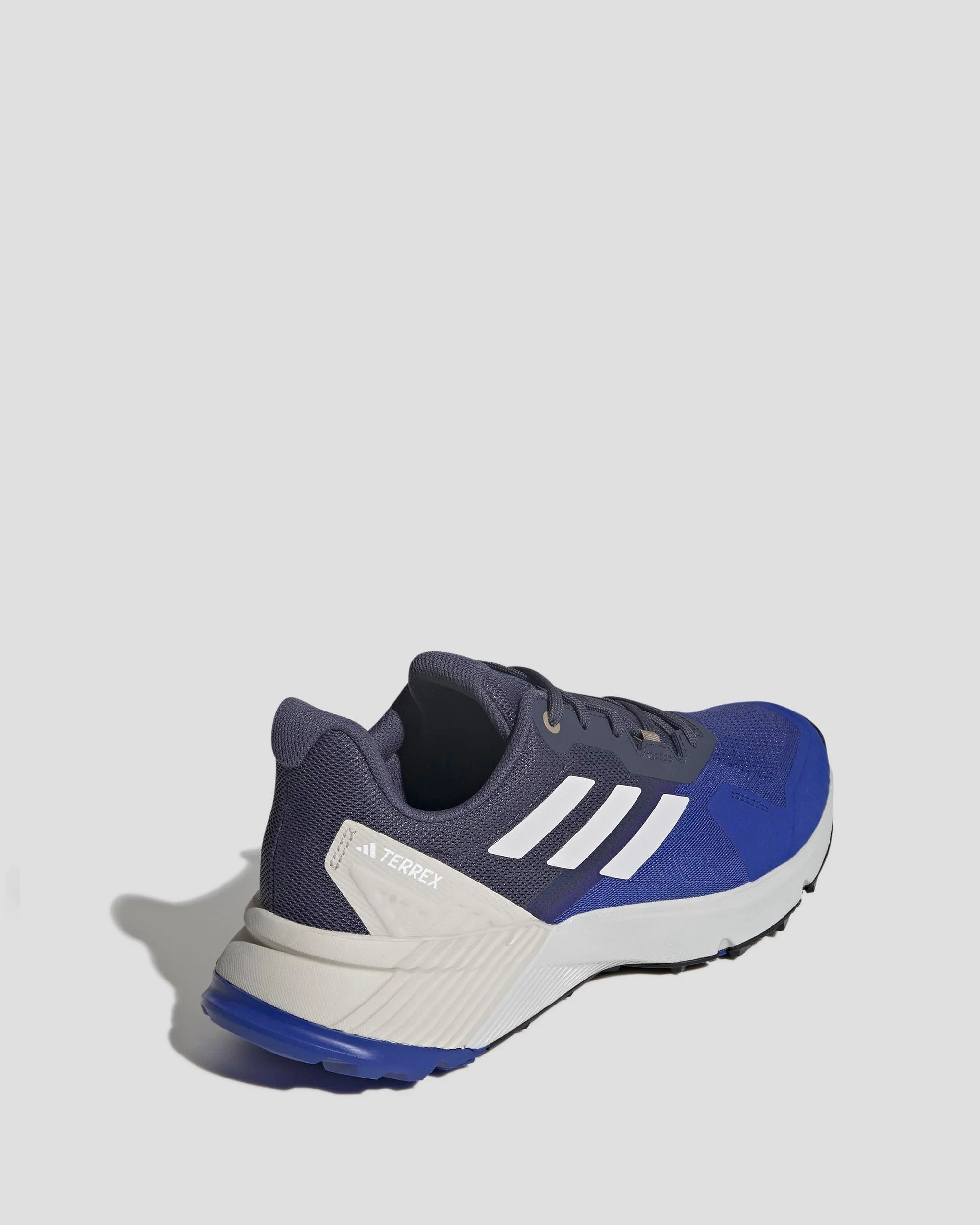 Men's Adidas Terrex Soulstride 2 Shoes - Blue/Grey - Image 4
