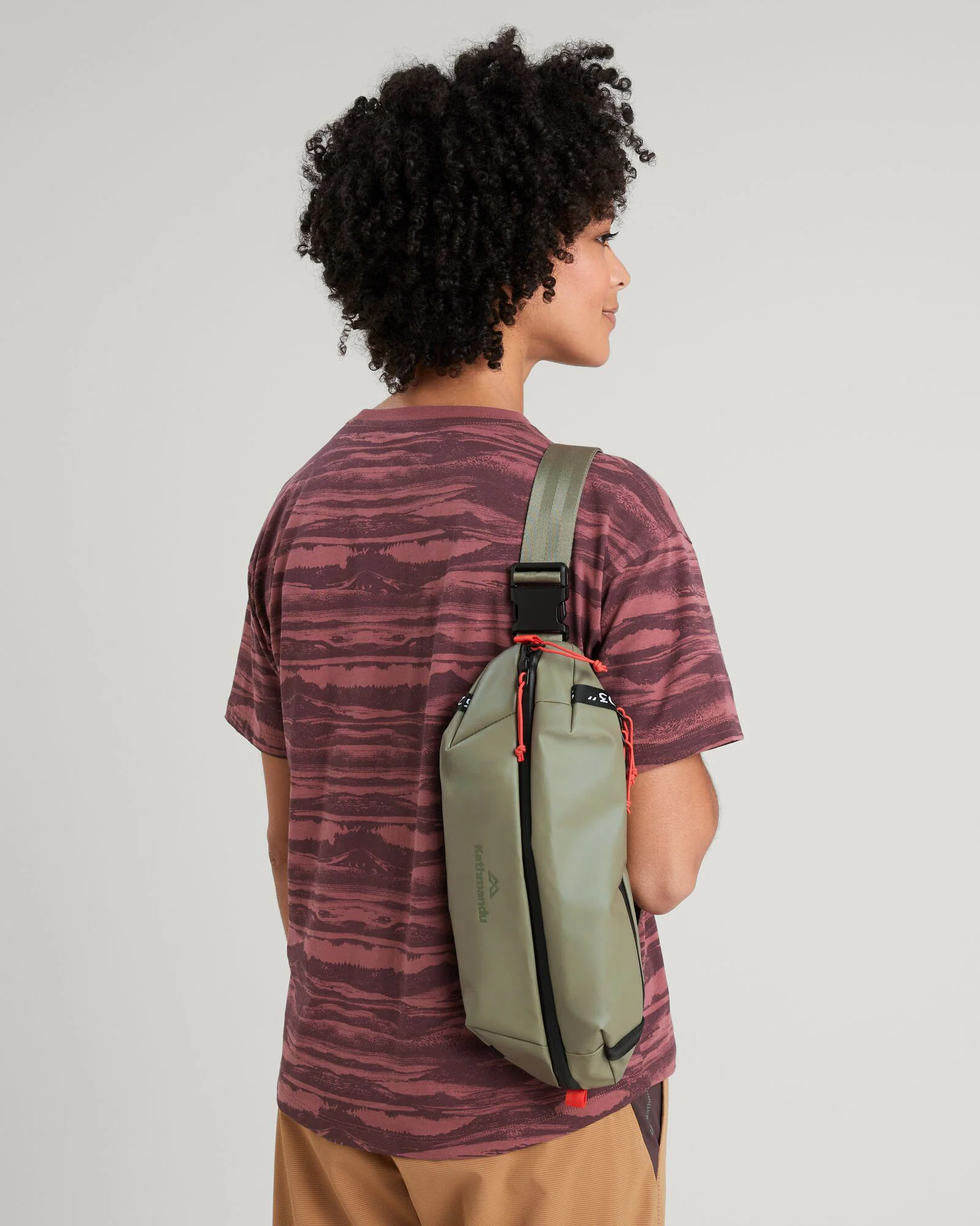 Amphi Cross Body Bag - Beech - Image 4