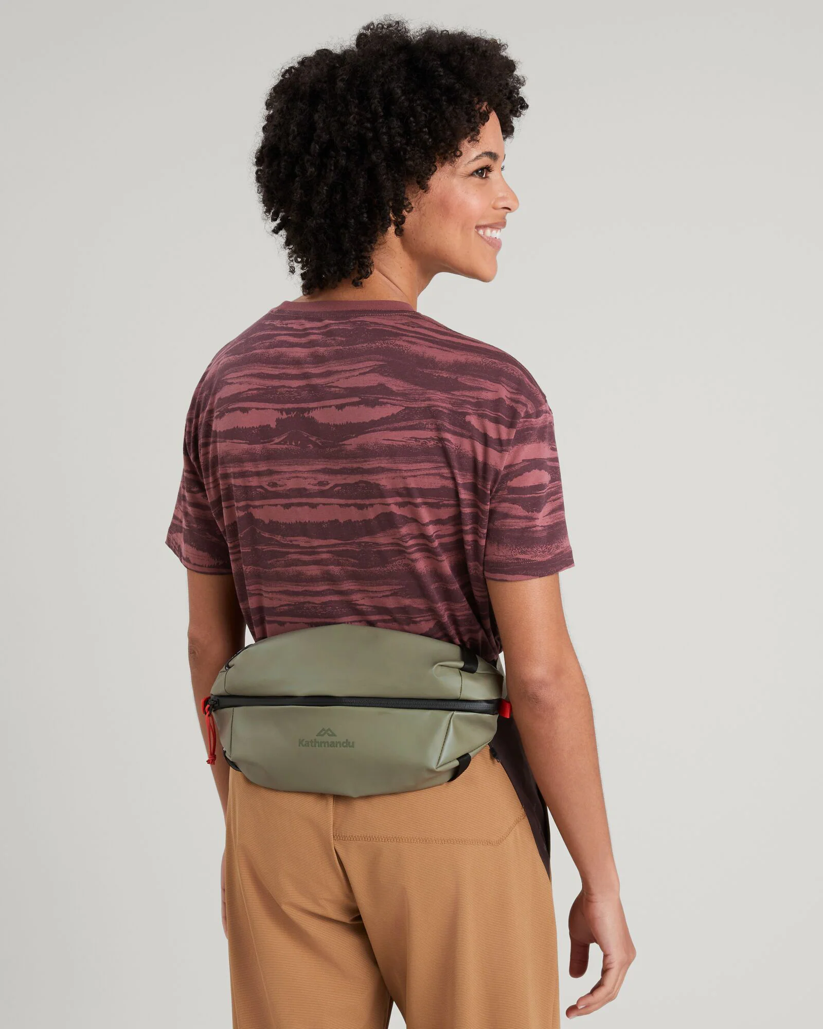 Amphi Cross Body Bag - Beech - Image 6