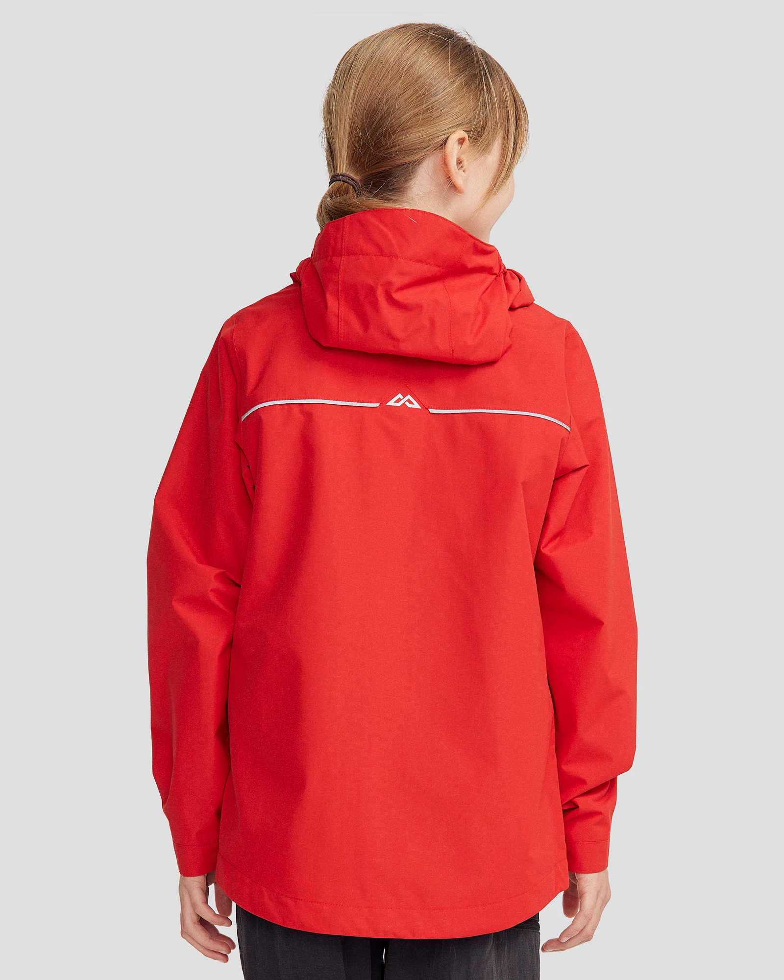Youth Andulo 2L Rain Jacket - Spicy Chilli Pepper - Image 4