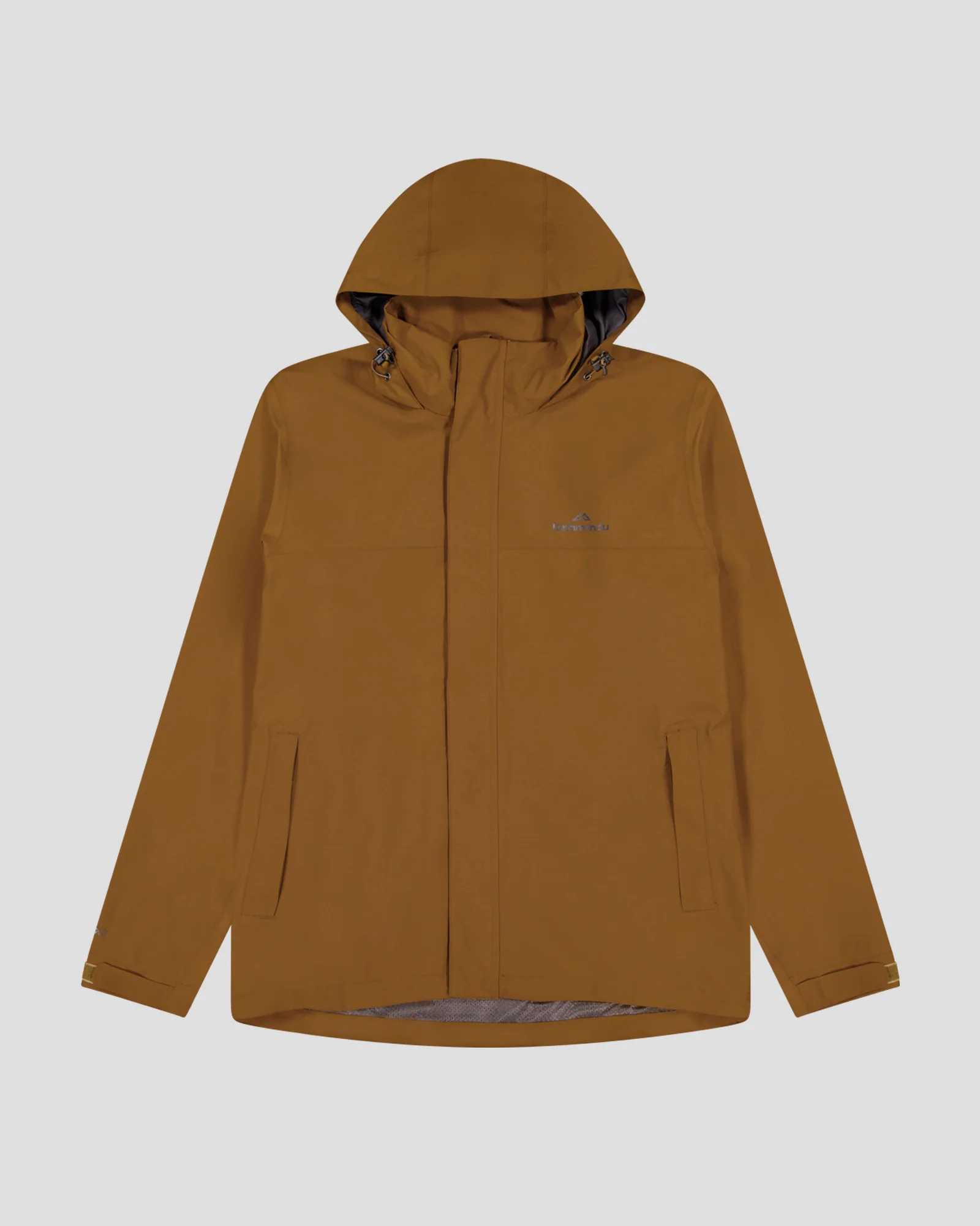 Men's Andulo 2-layer Rain Jacket - Bark - Image 3