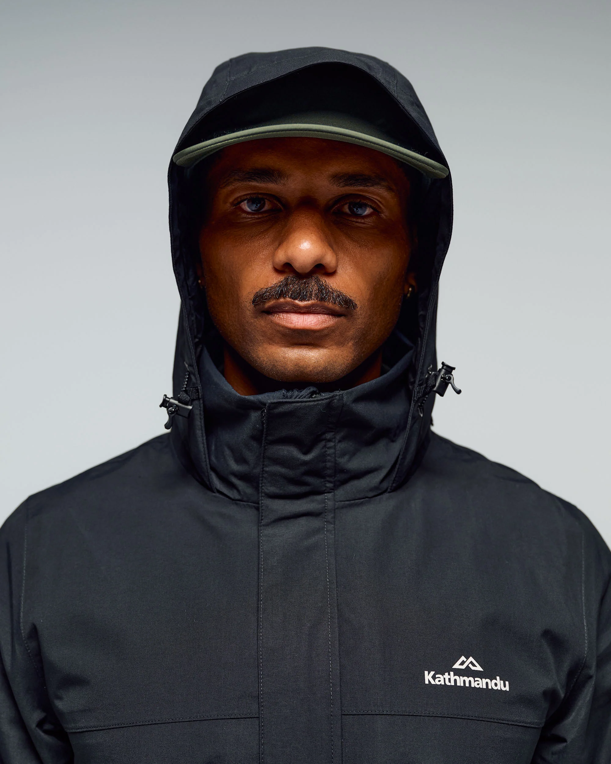 Men's Andulo 2-layer Rain Jacket - Black - Image 5