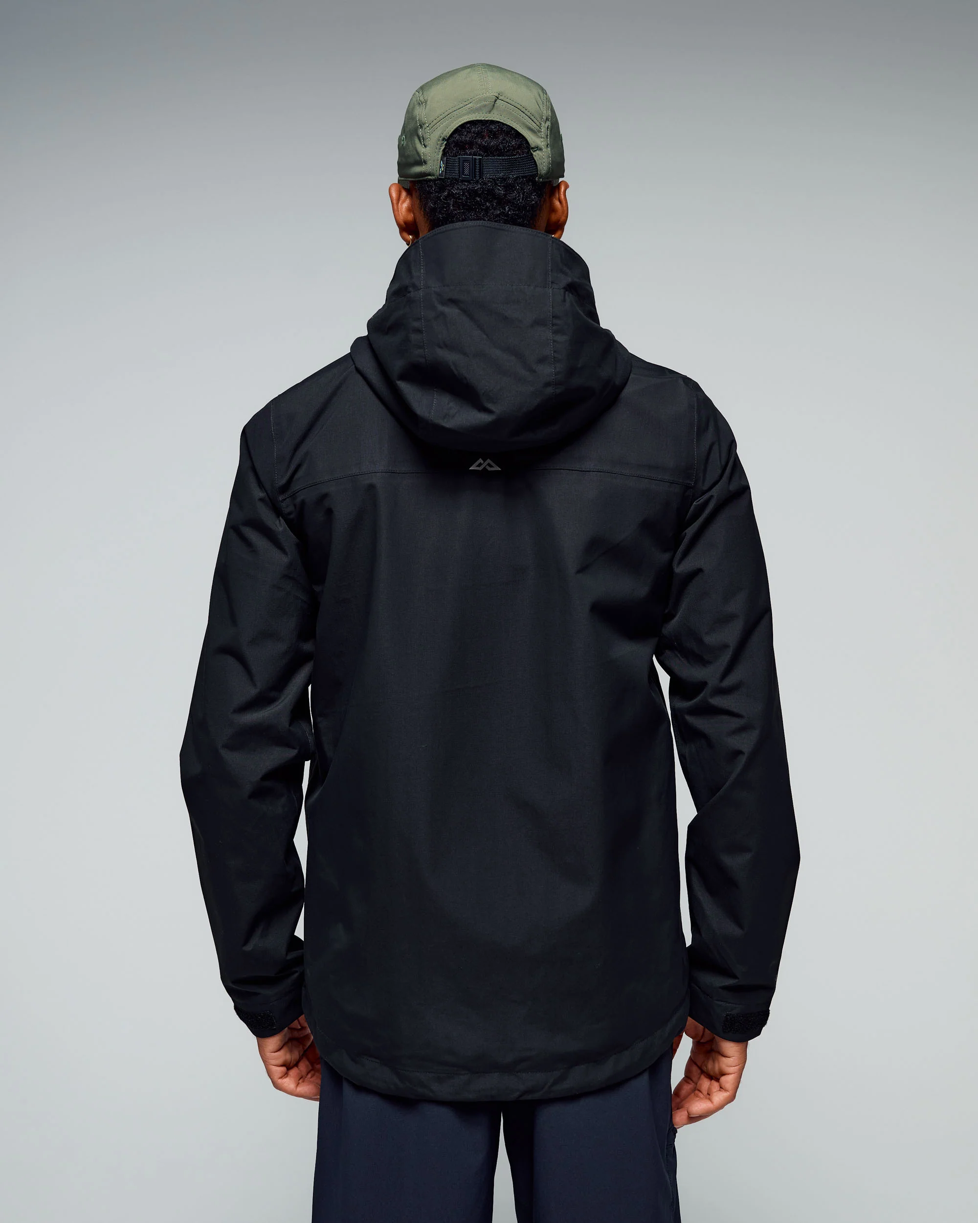 Men's Andulo 2-layer Rain Jacket - Black - Image 7