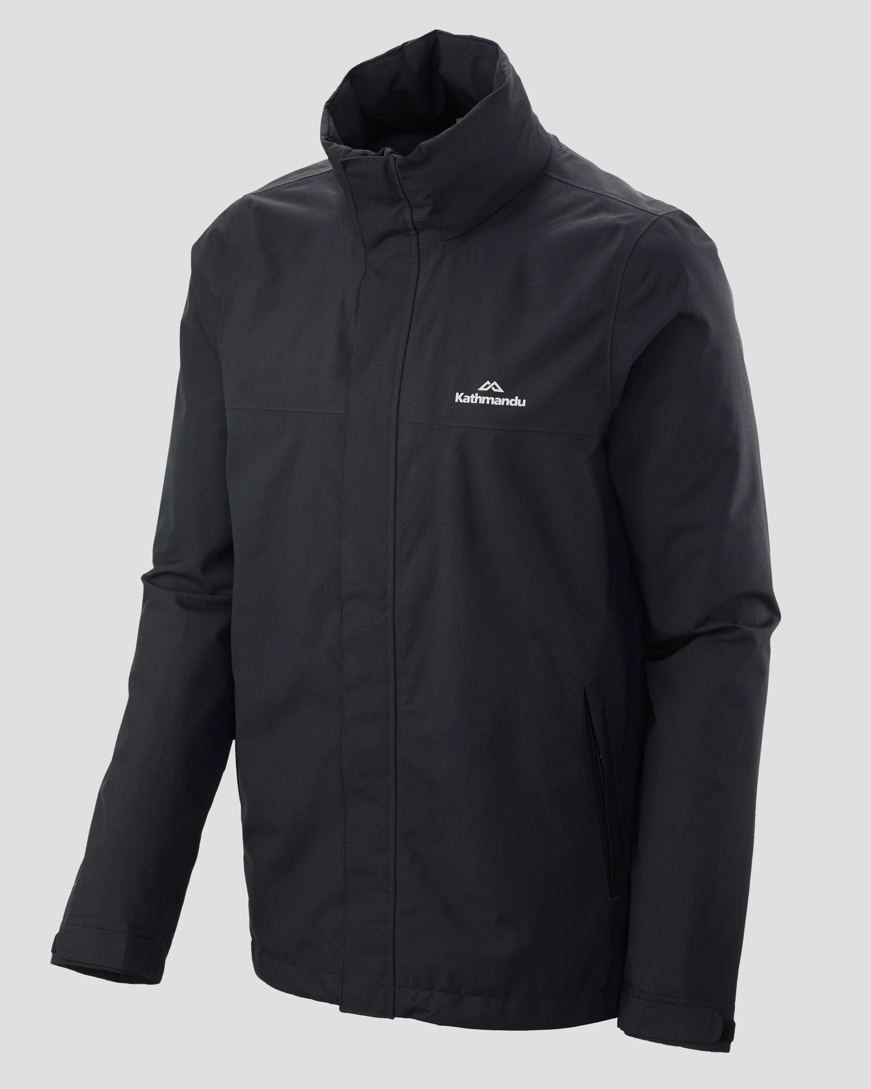 Men's Andulo 2-layer Rain Jacket - Black - Image 8
