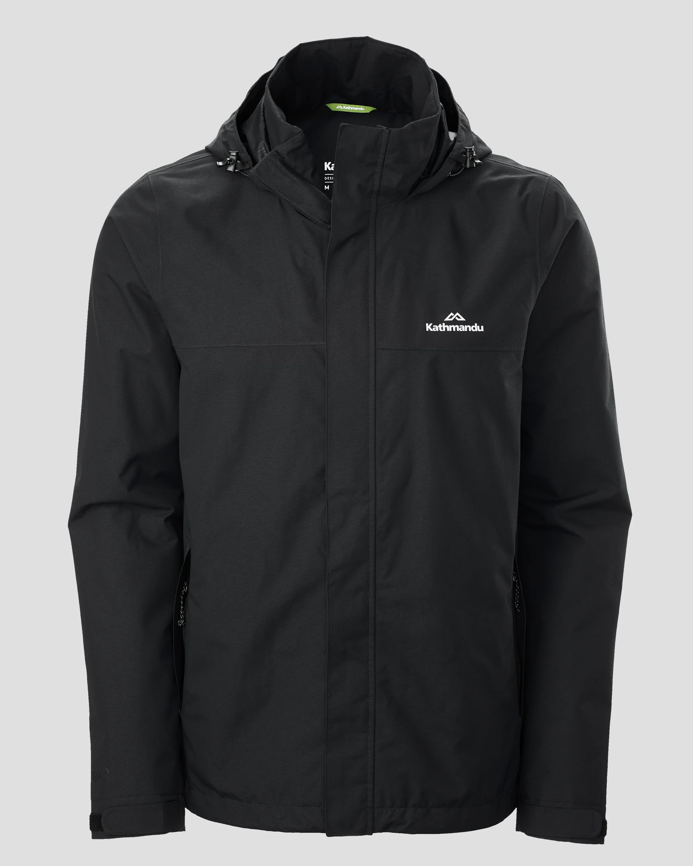 Men's Andulo 2-layer Rain Jacket - Black - Image 9