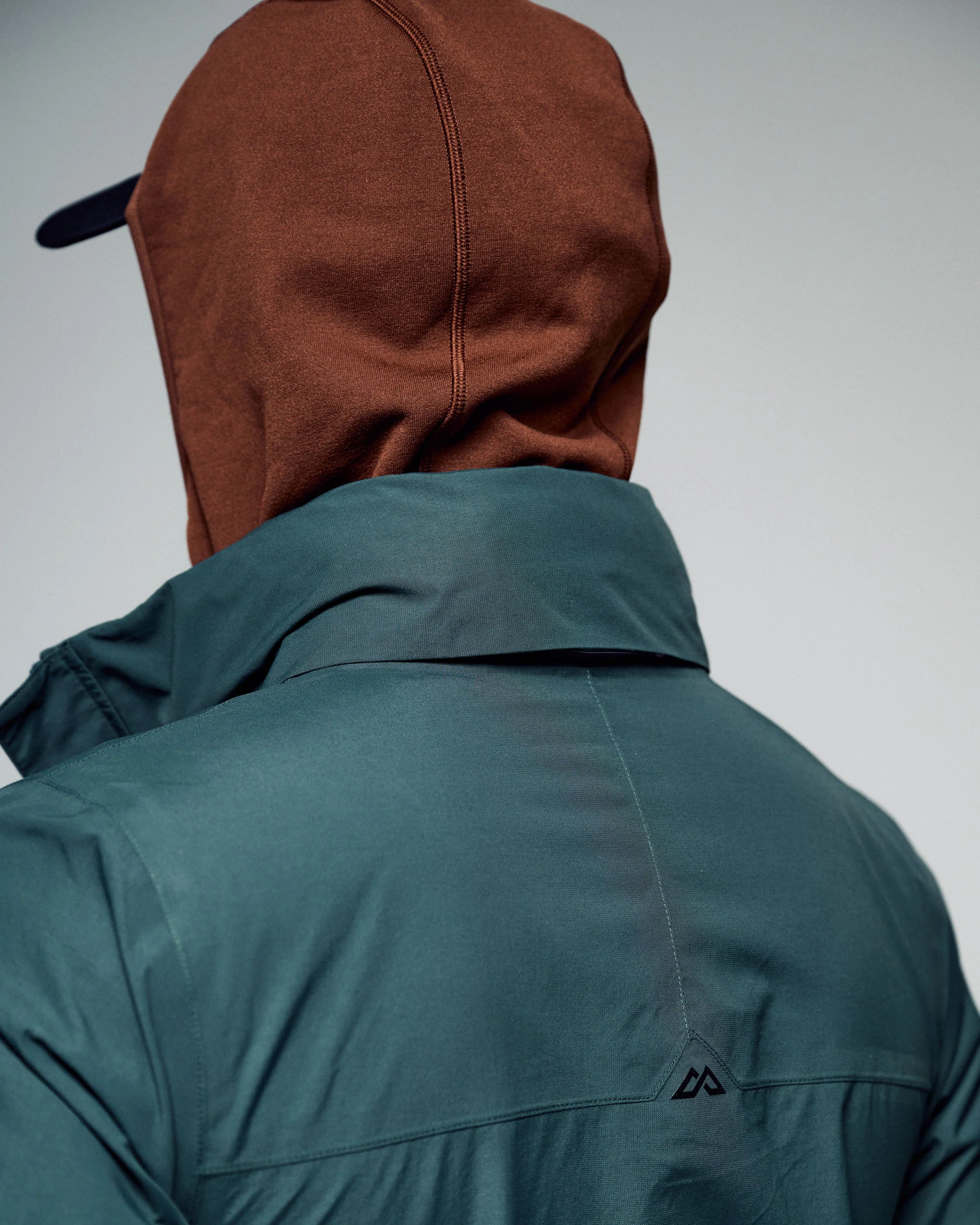 Men's Andulo 2-layer Rain Jacket -  Deep Forest - Image 4