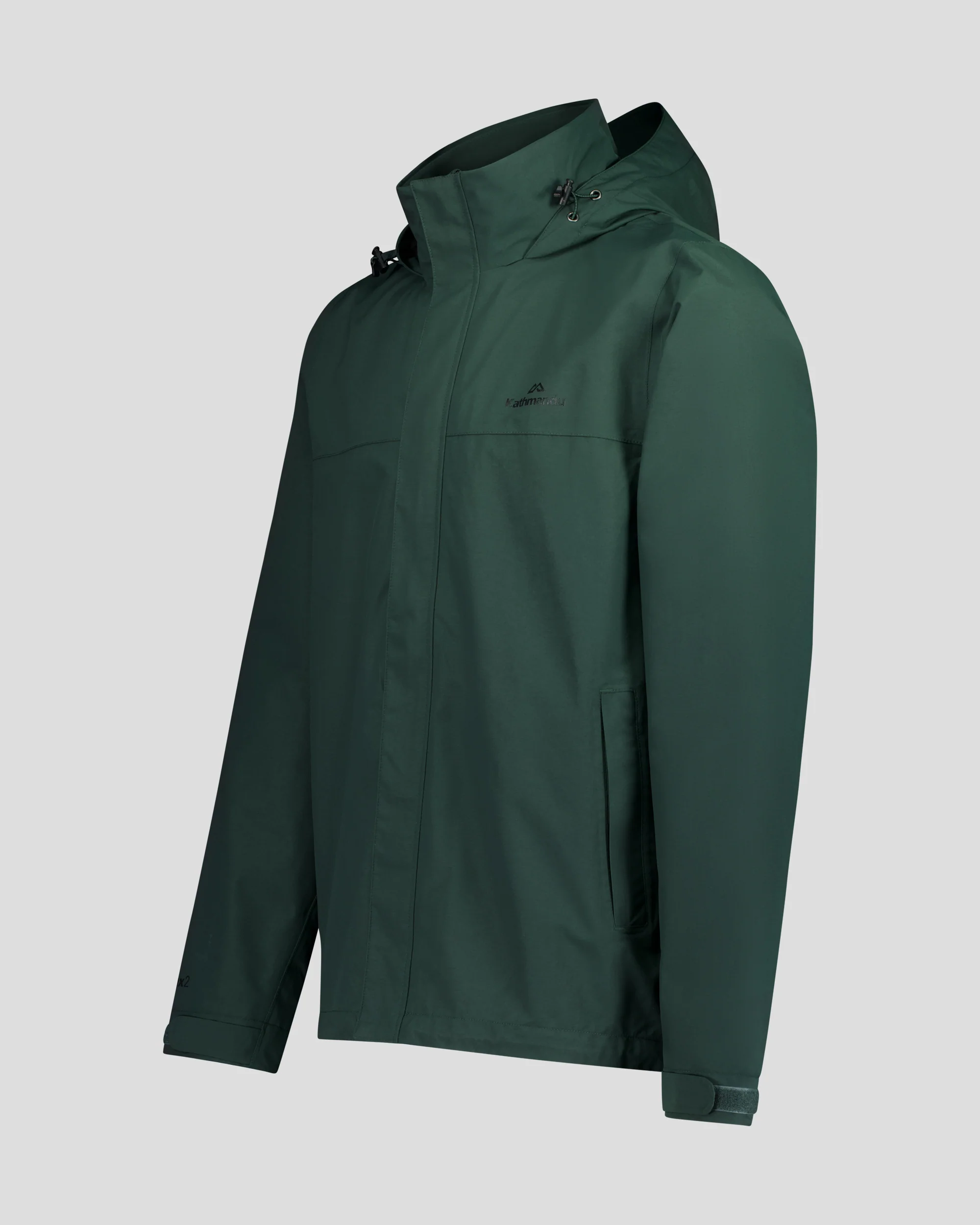 Men's Andulo 2-layer Rain Jacket -  Deep Forest - Image 8