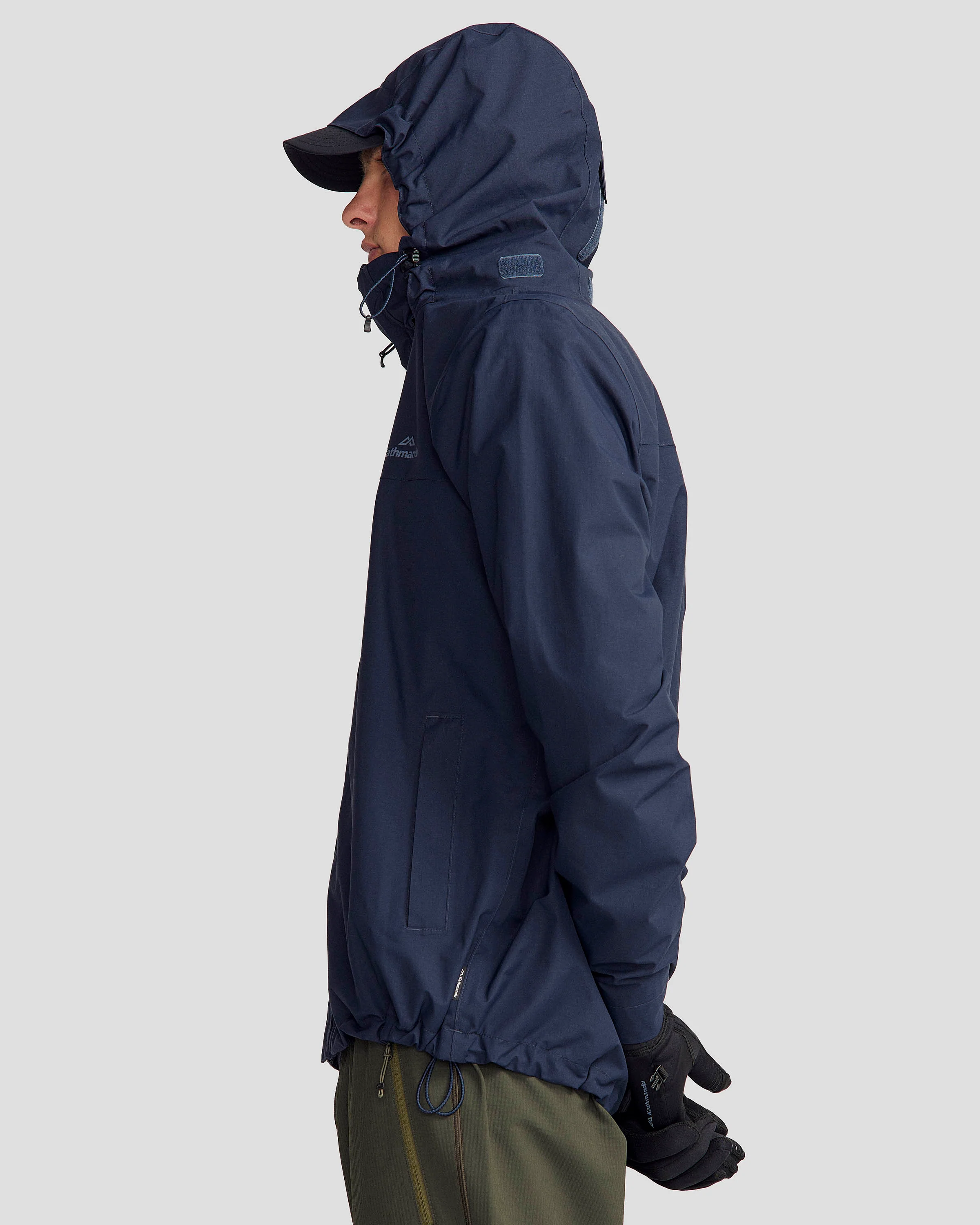 Men's Andulo 2-layer Rain Jacket - Pure Navy - Image 6