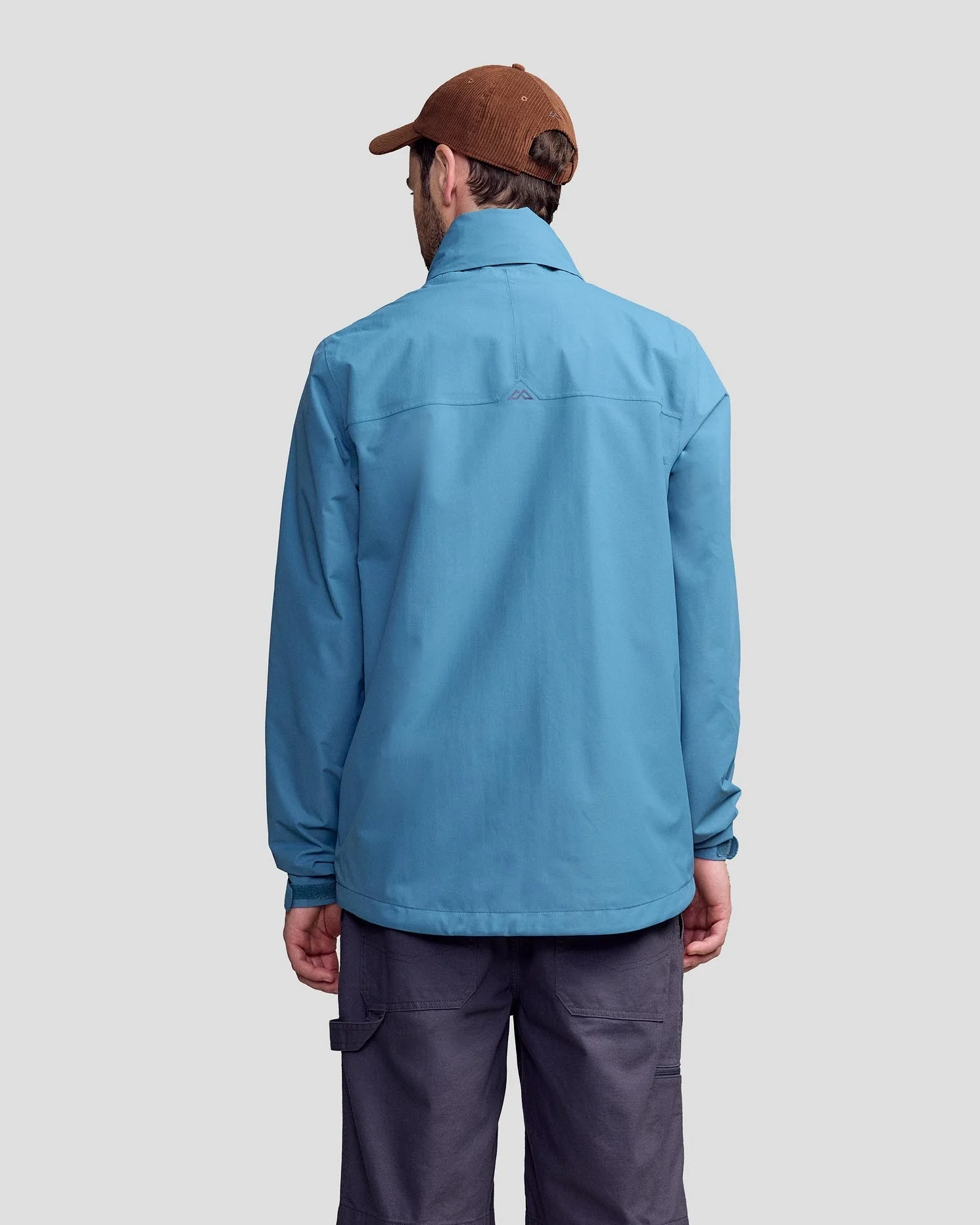 Men's Andulo Rain Jacket v3 - Washed Blue - Image 5