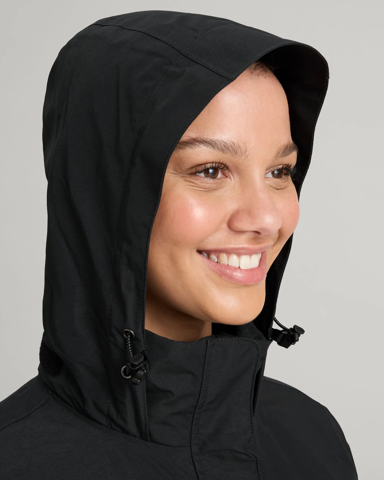 Women's Andulo 2-layer Rain Jacket - Black - Image 6