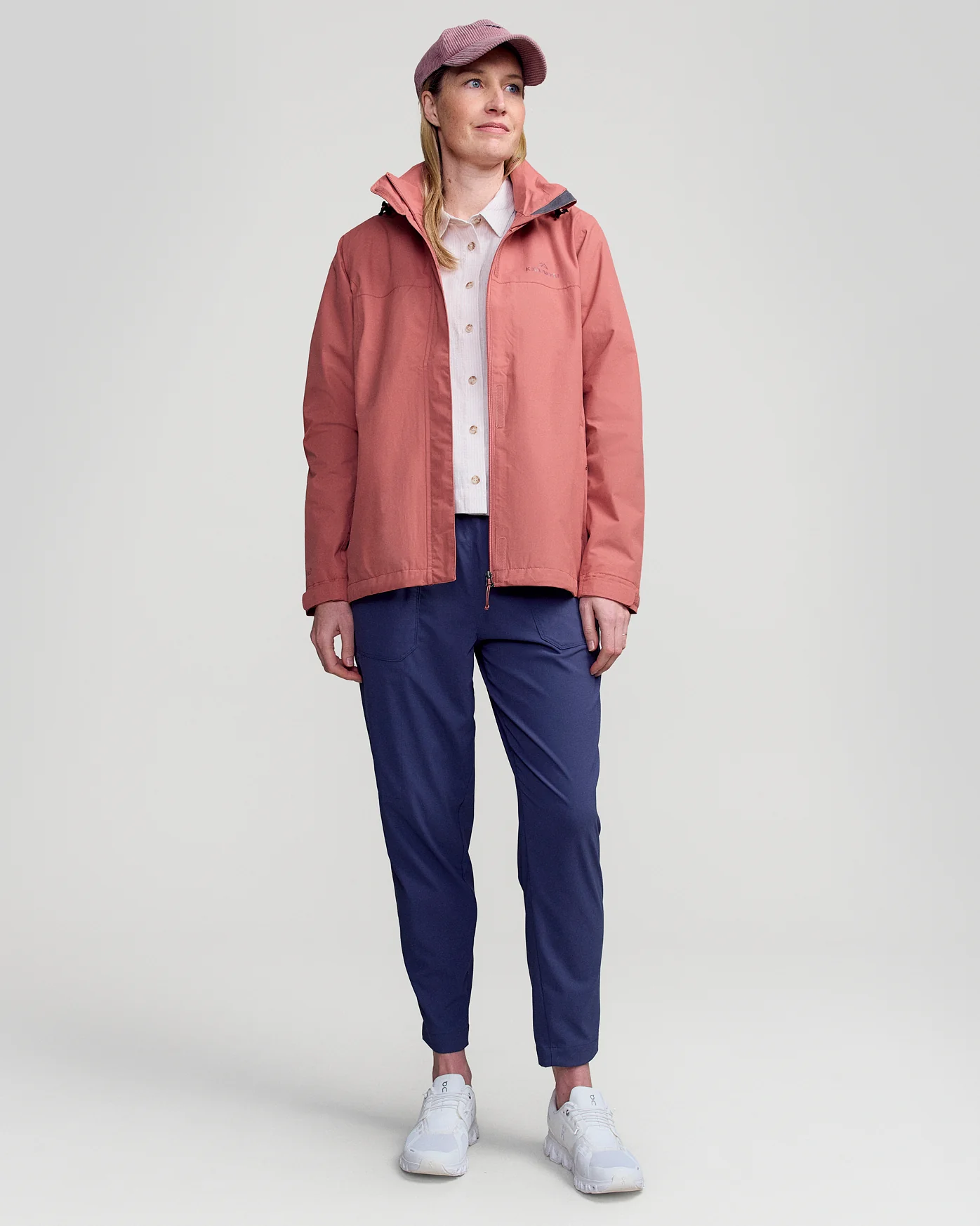 Andulo Women's Rain Jacket v3 - Clay - Image 3