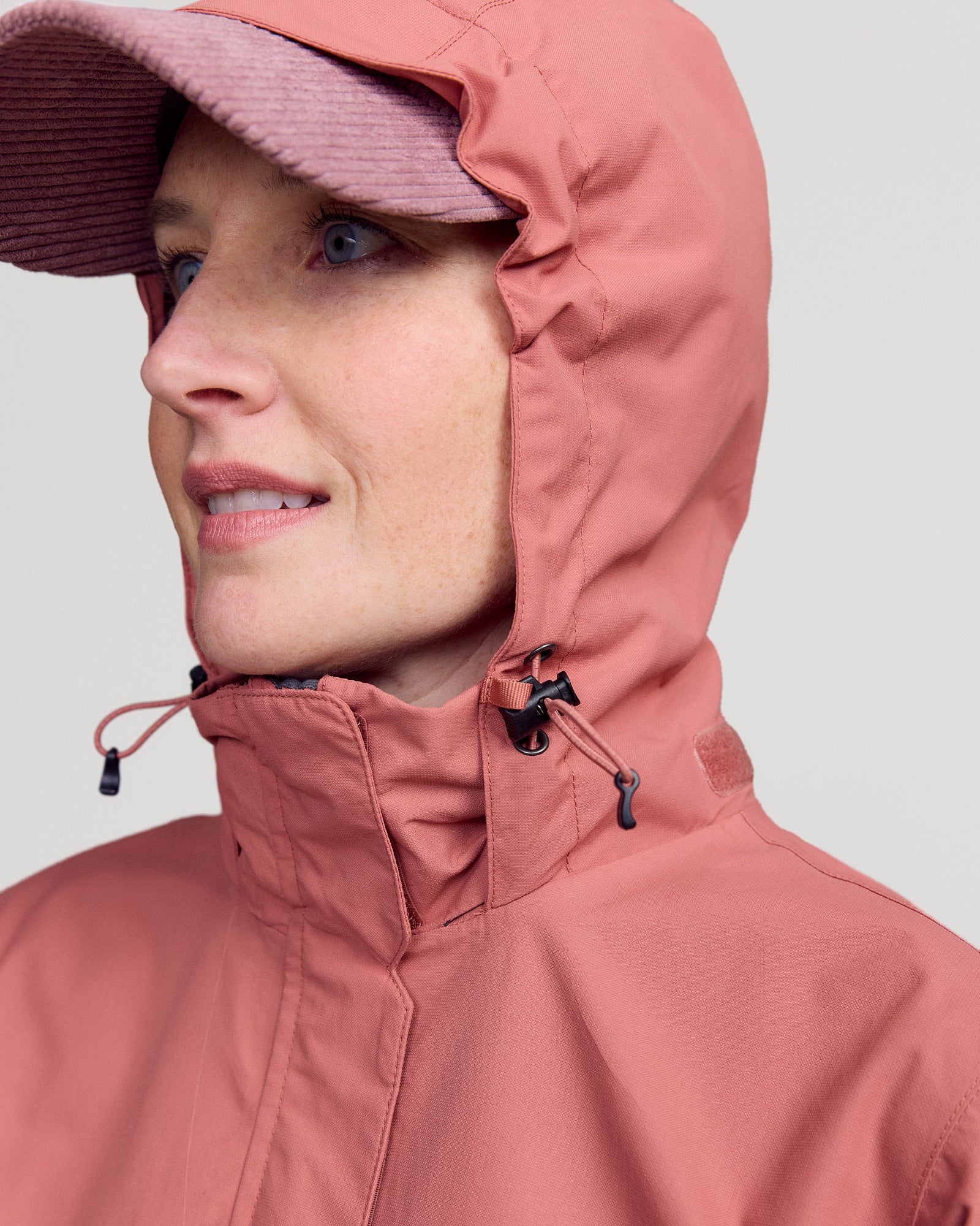 Andulo Women's Rain Jacket v3 - Clay - Image 6