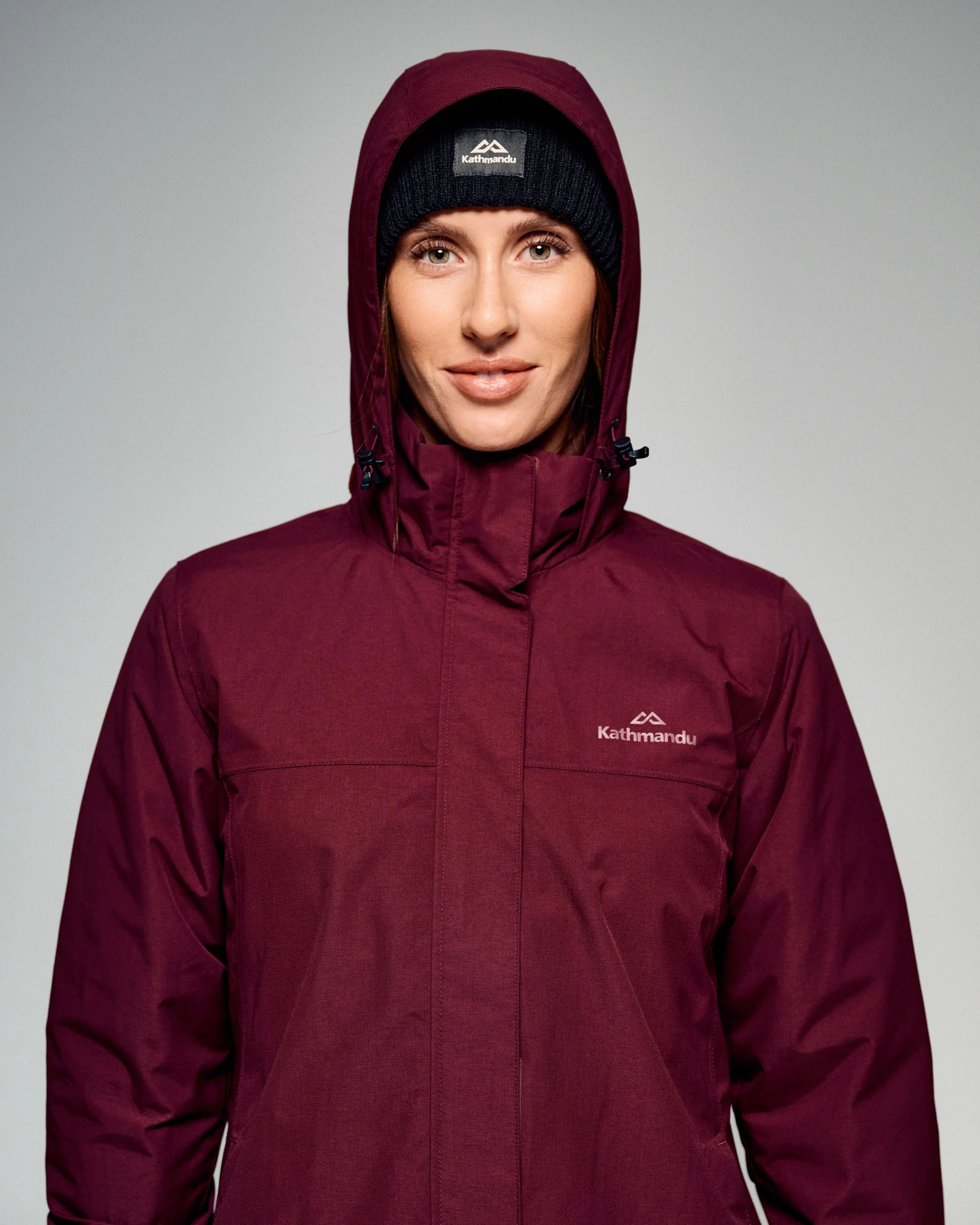 Women's Andulo Rain Jacket v3 - Mulberry - Image 3
