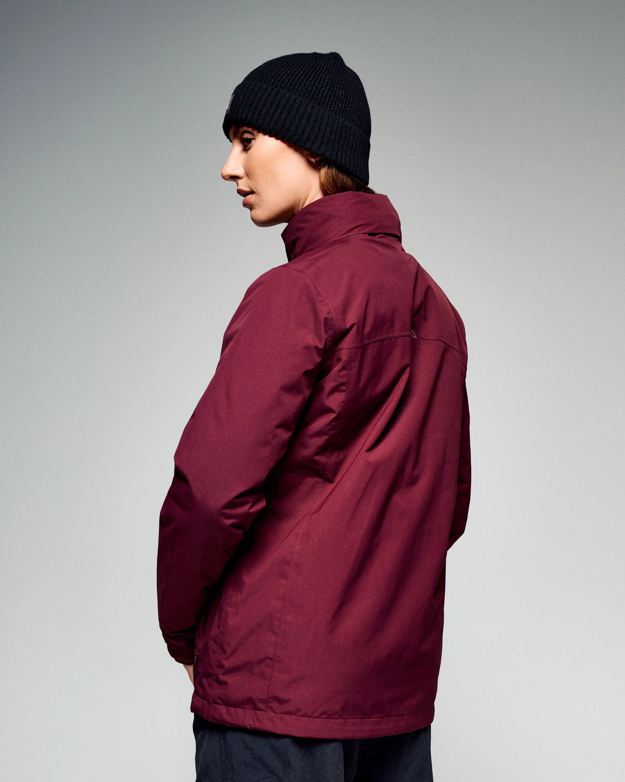Women's Andulo Rain Jacket v3 - Mulberry - Image 5