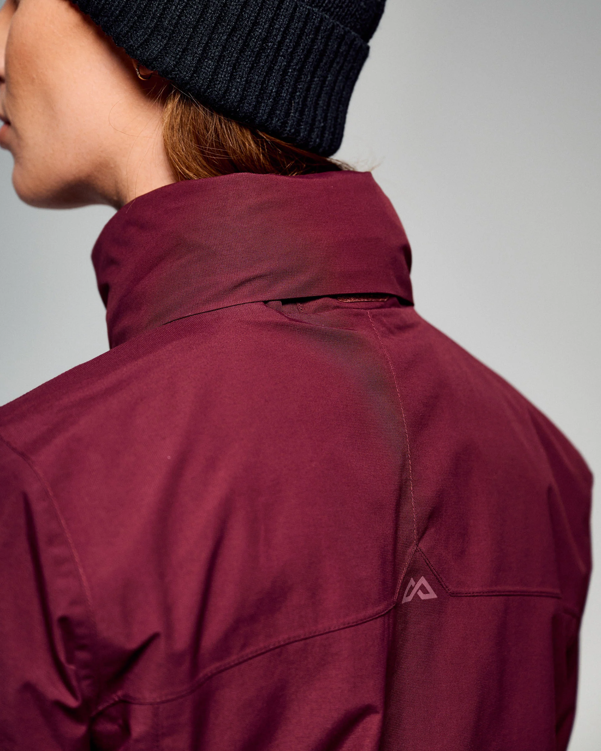 Women's Andulo Rain Jacket v3 - Mulberry - Image 6