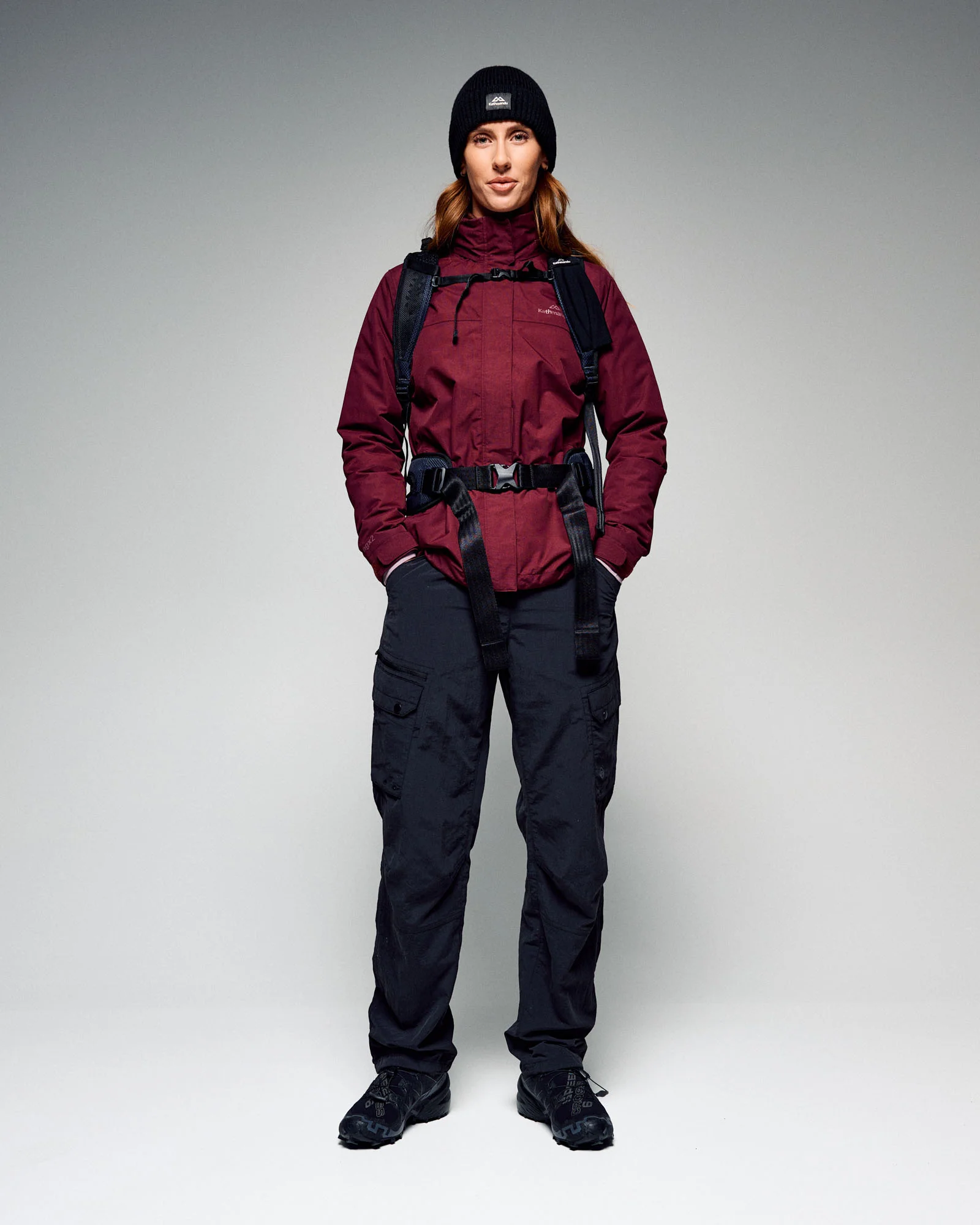 Women's Andulo Rain Jacket v3 - Mulberry - Image 8