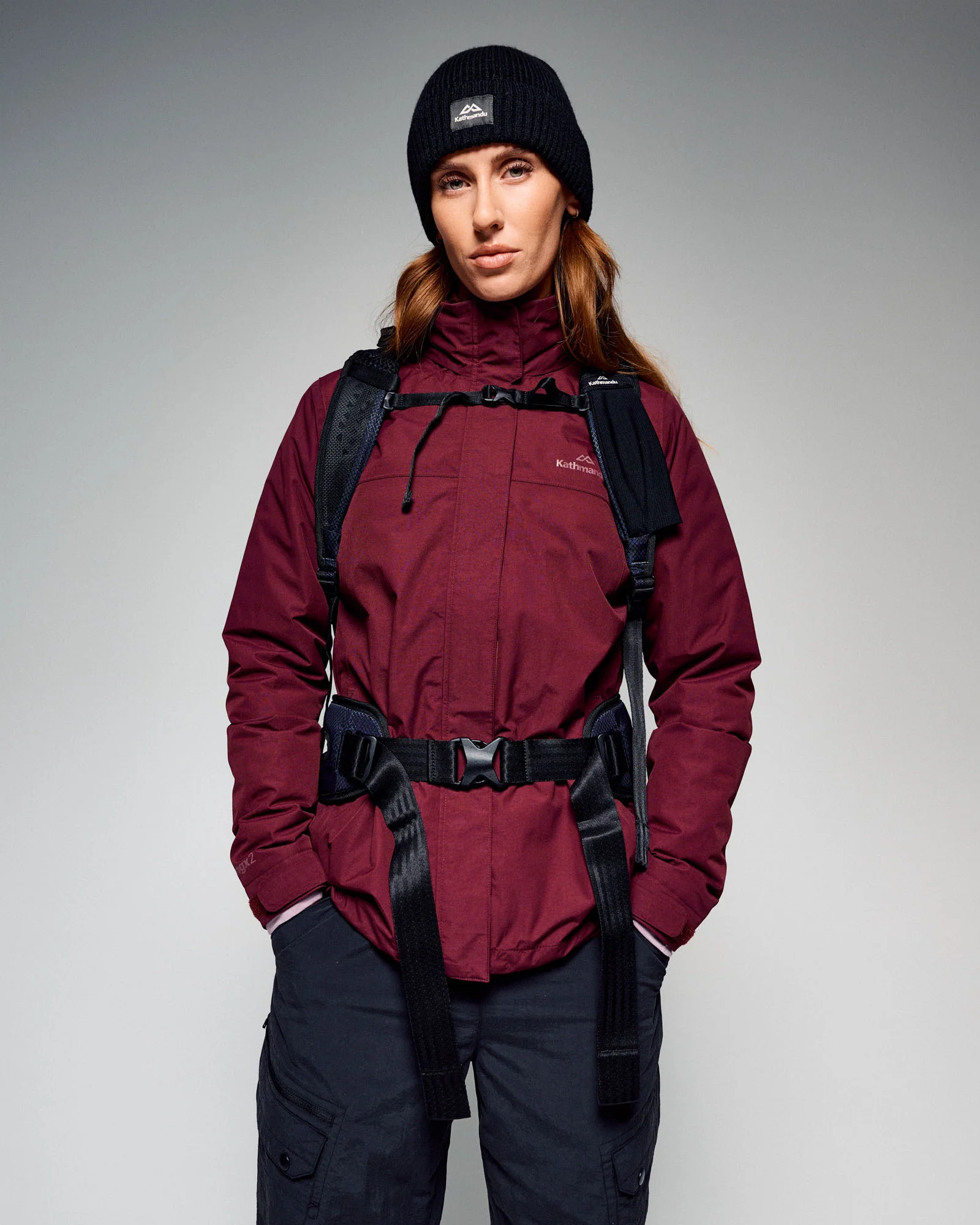 Women's Andulo Rain Jacket v3 - Mulberry - Image 9