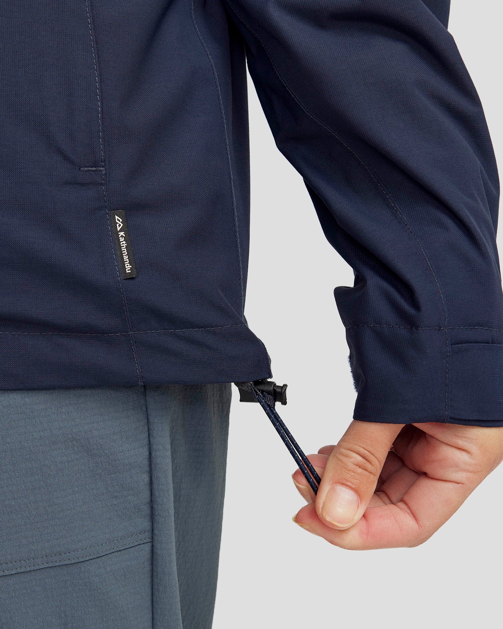 Women's Andulo 2-layer Rain Jacket - Pure Navy - Image 5