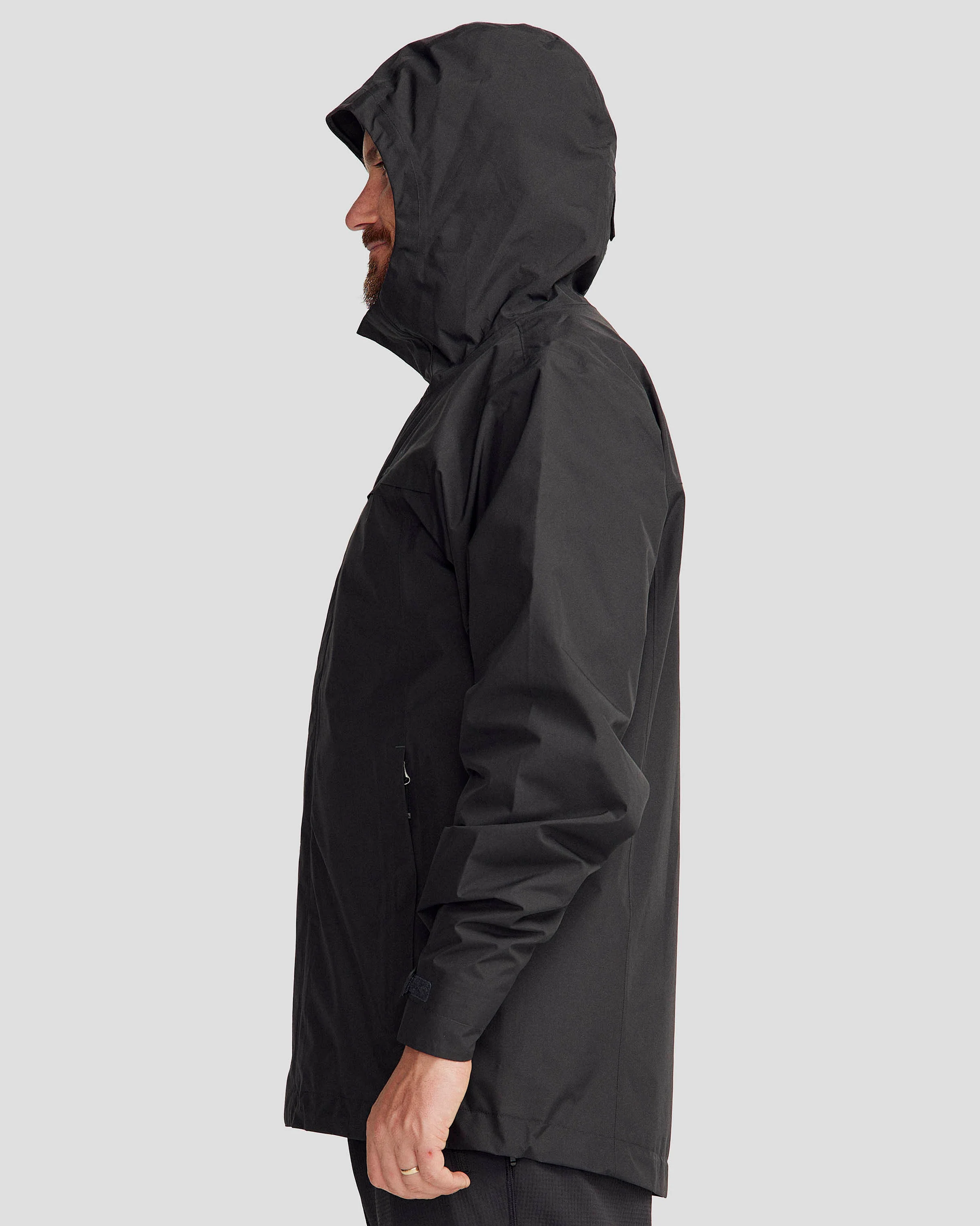 Men's Bealey 2L GORE-TEX® Rain Jacket - Black Stingray - Image 3