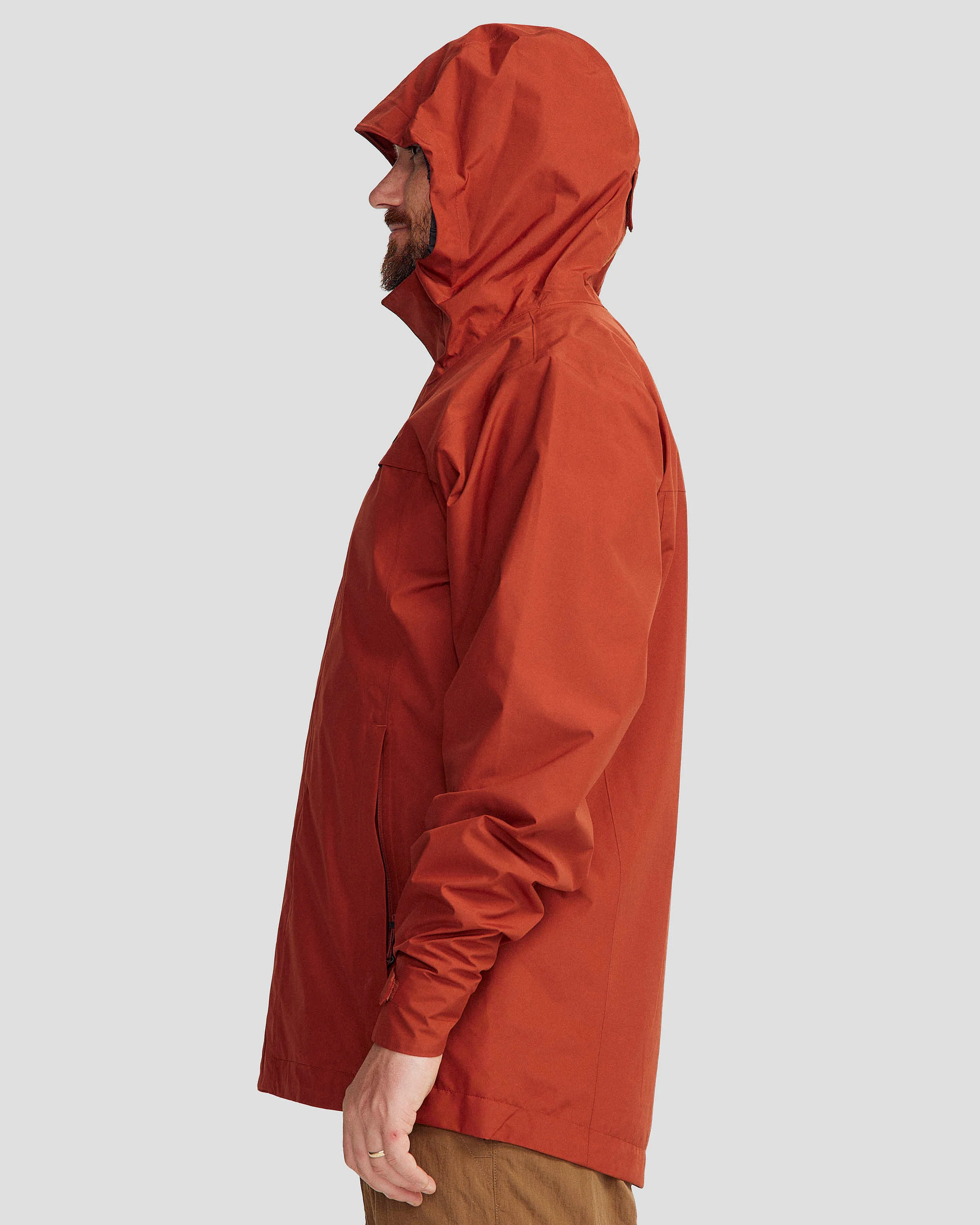 Men's Bealey 2L GORE-TEX® Rain Jacket - Redwood - Image 3