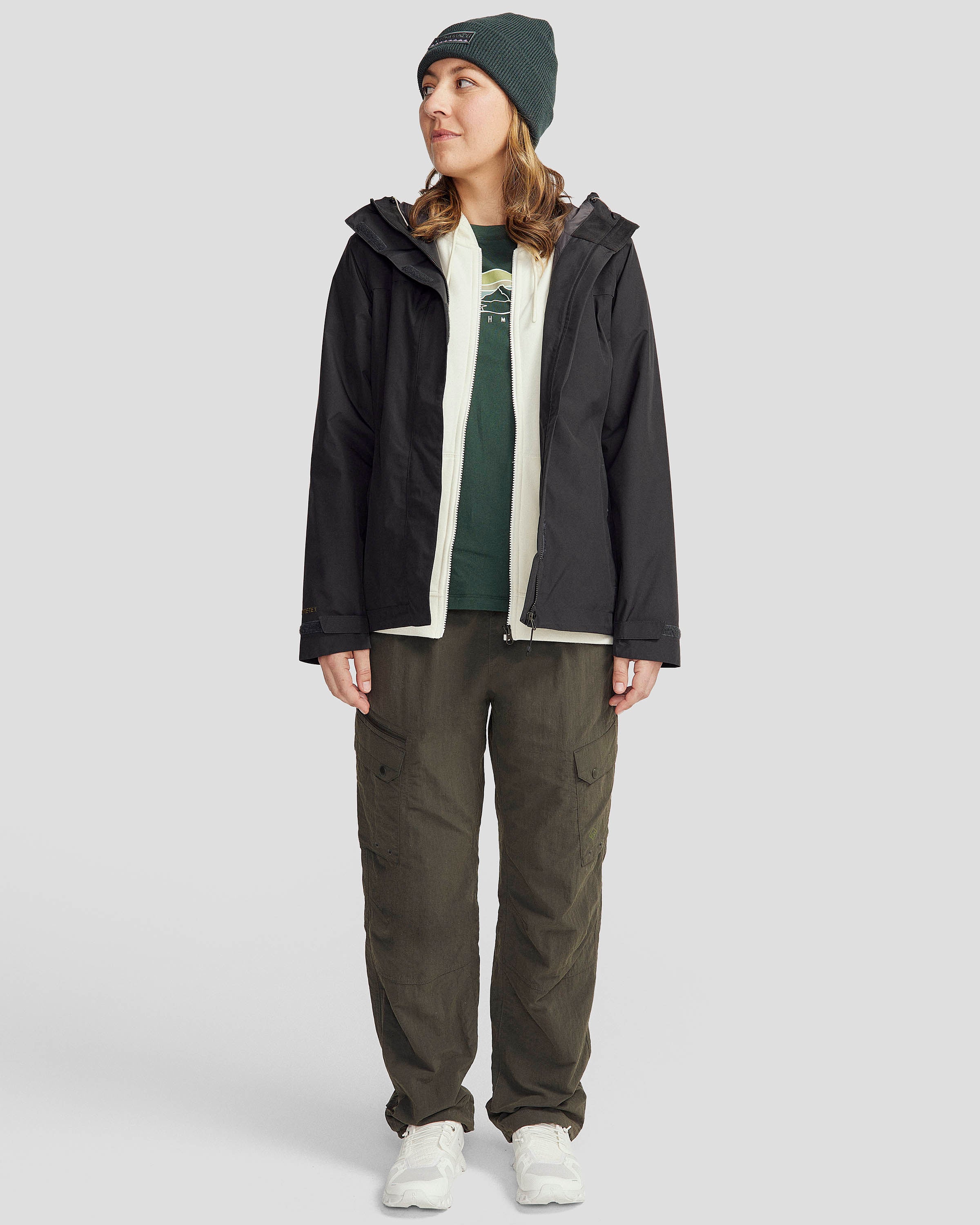 Women's Bealey 2L GORE-TEX® Rain Jacket - Black Stingray - Image 2