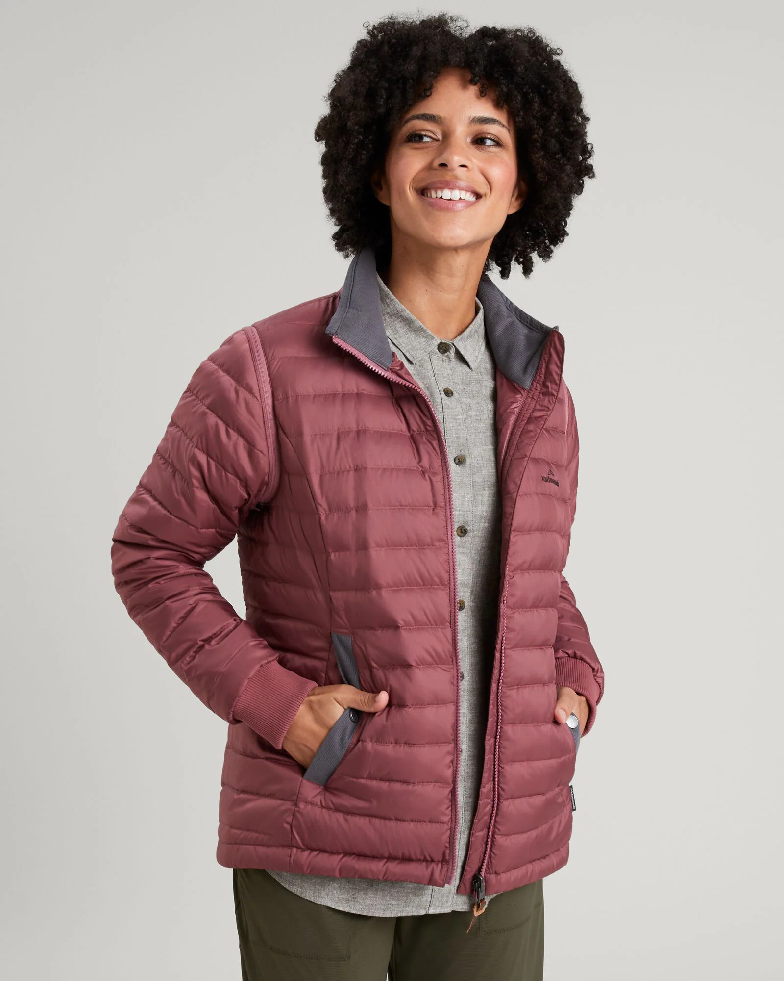 Women's Benmore 5-in-1 Jacket - Canvas/Bliss - Image 8