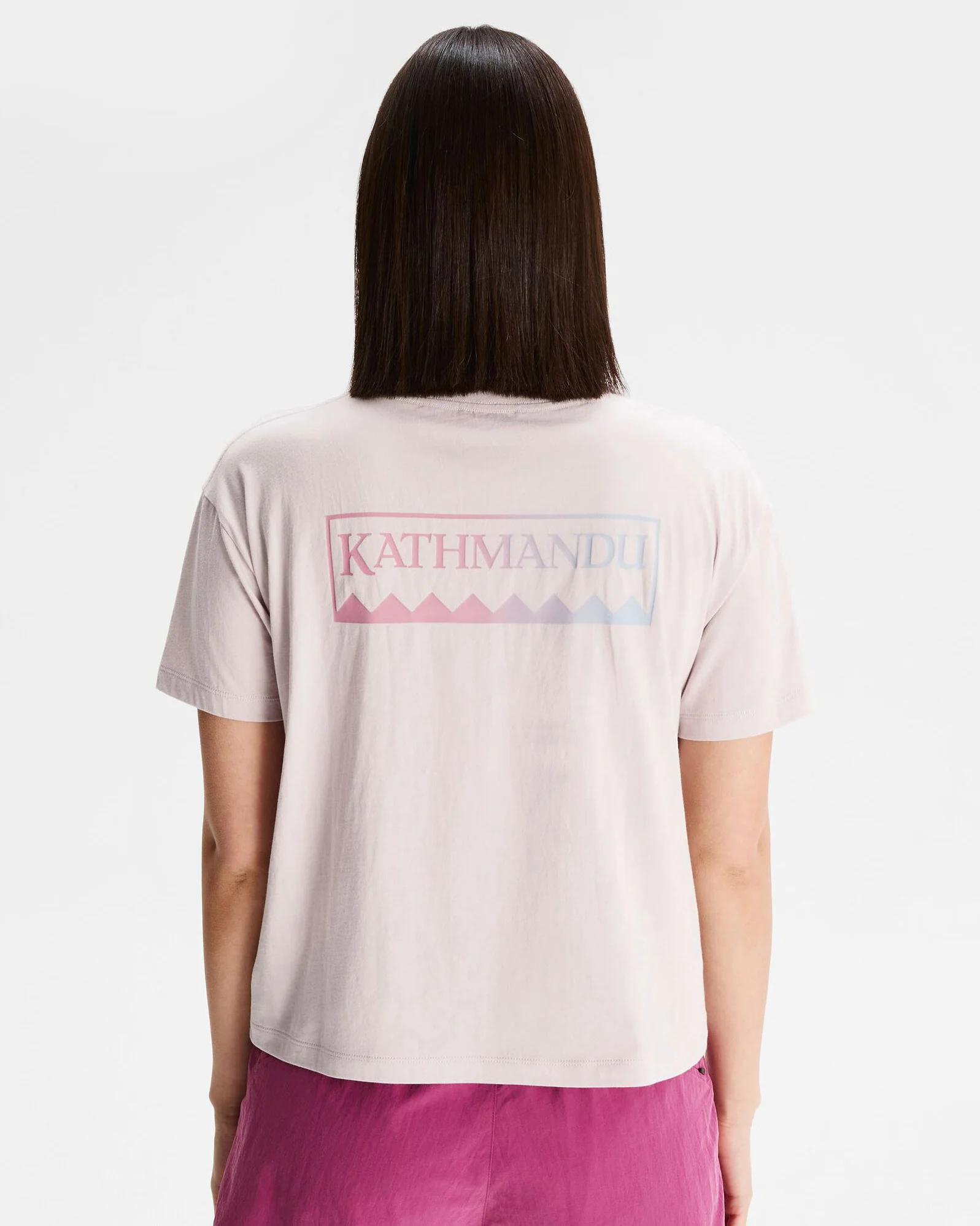 Women's Boxy Heritage Organic Cotton T-shirt - Dove - Image 3