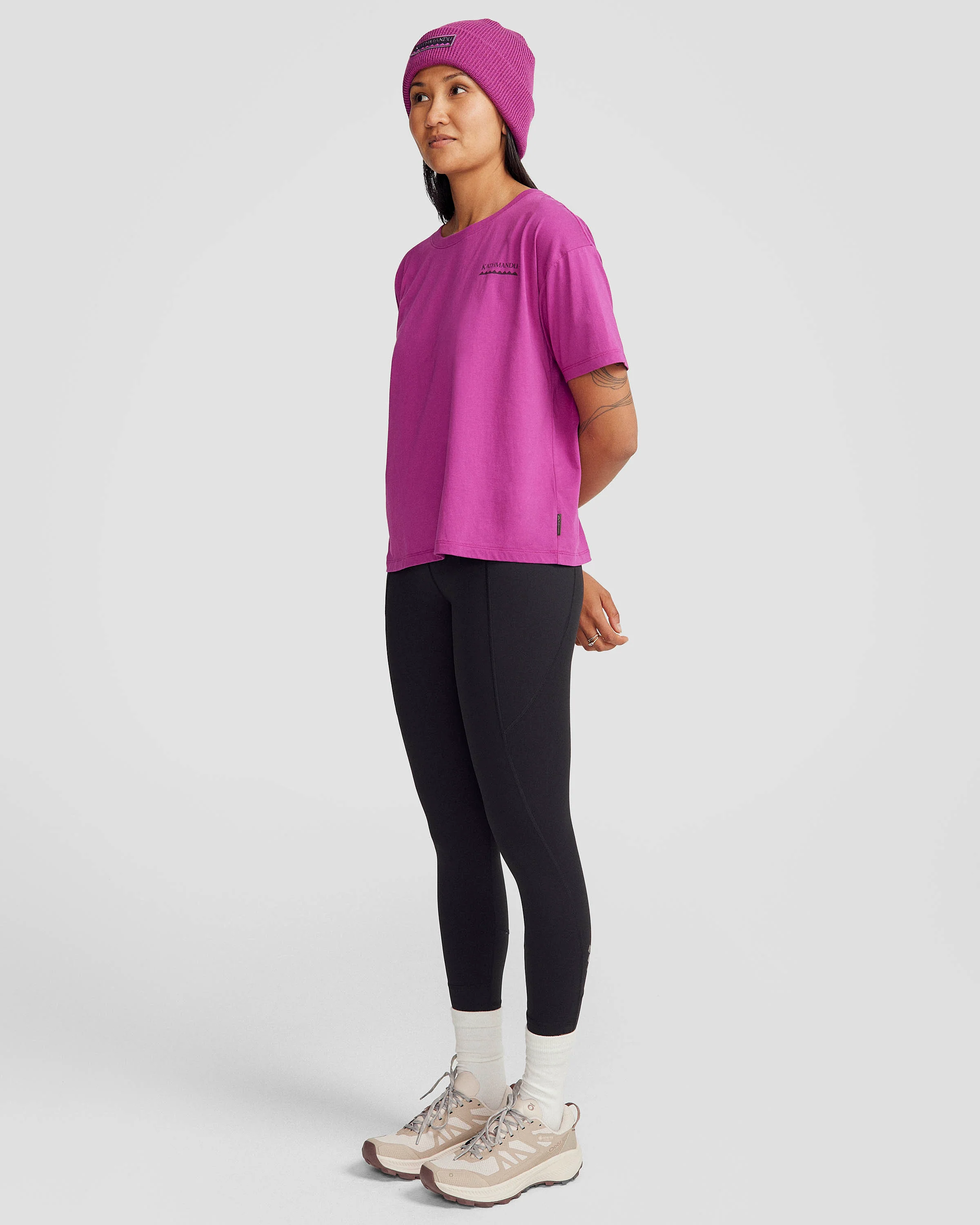 Women's Boxy Heritage Organic Cotton T-shirt - Raz - Image 2