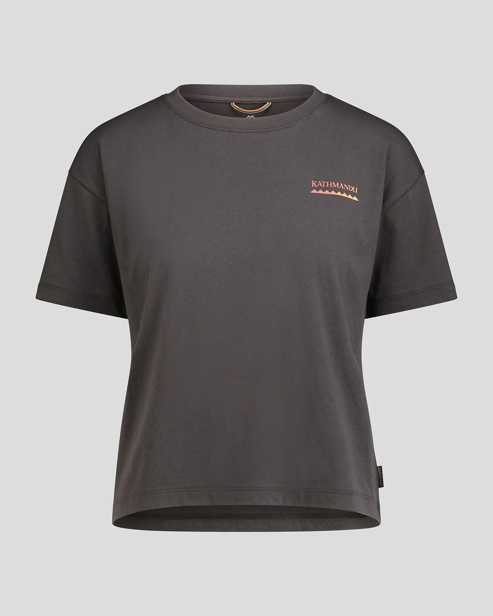 Women's Boxy Heritage Organic Cotton T-shirt - Shale - Image 3