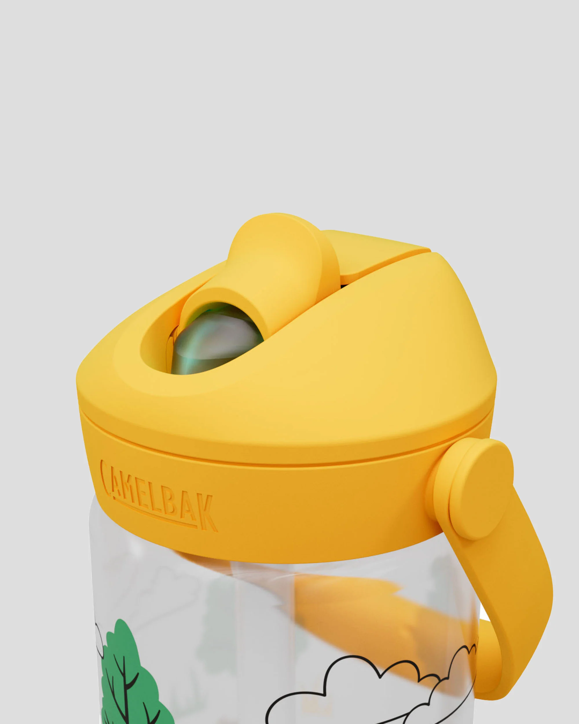 Camelbak Thrive™ Flip Straw Kids .4L - Tractors and Trees - Image 2