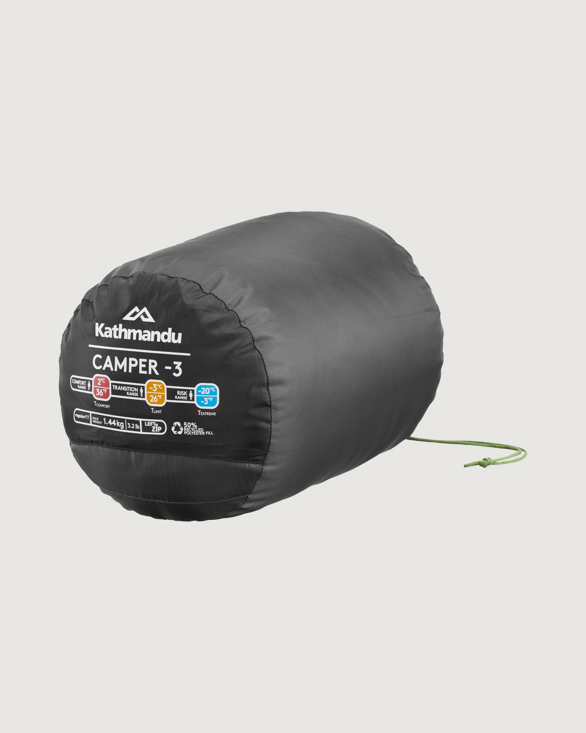 Camper - 3 Sleeping Bag - Granite - Image 2