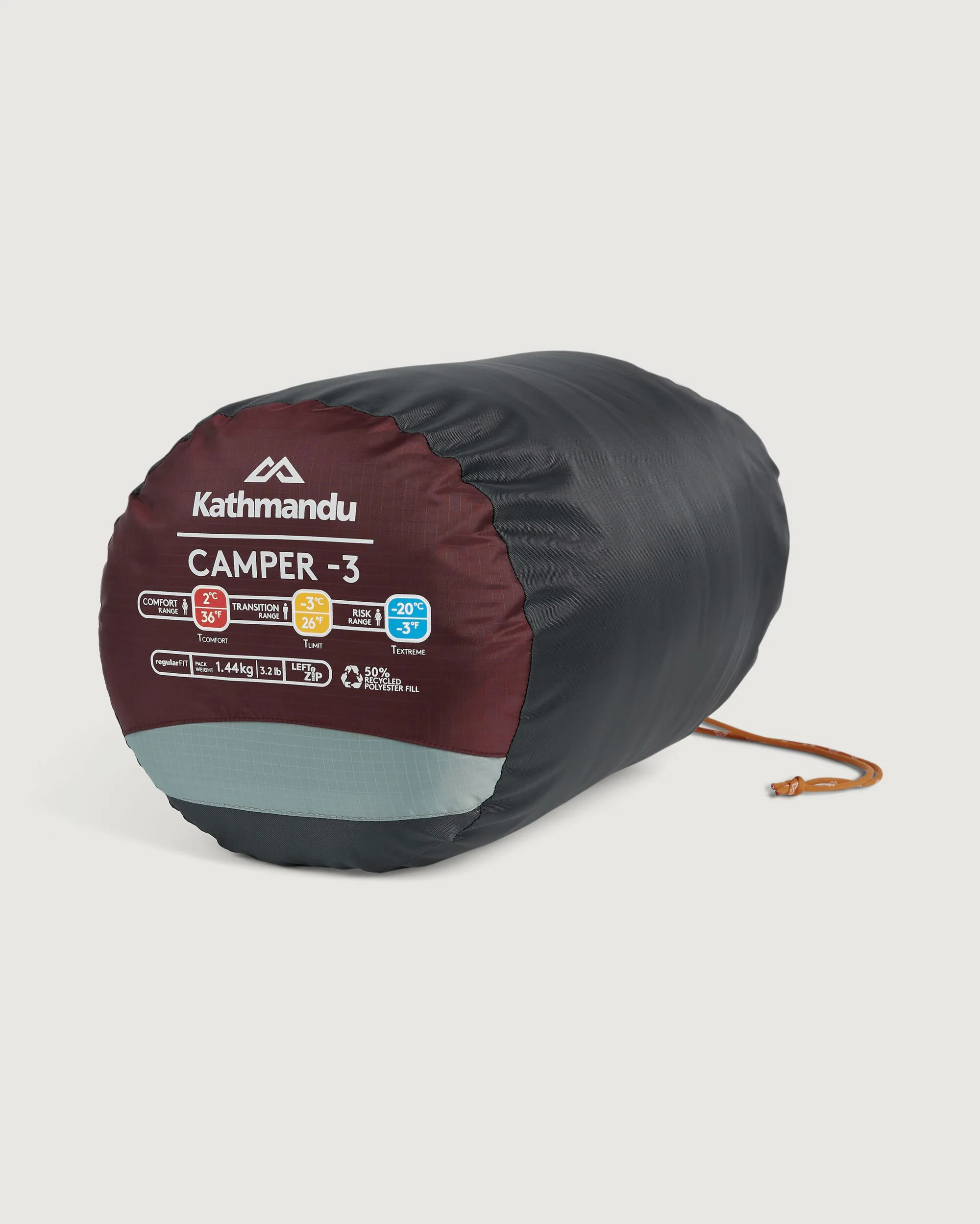 Camper - 3 Sleeping Bag - Gum Tree/Pony - Image 3