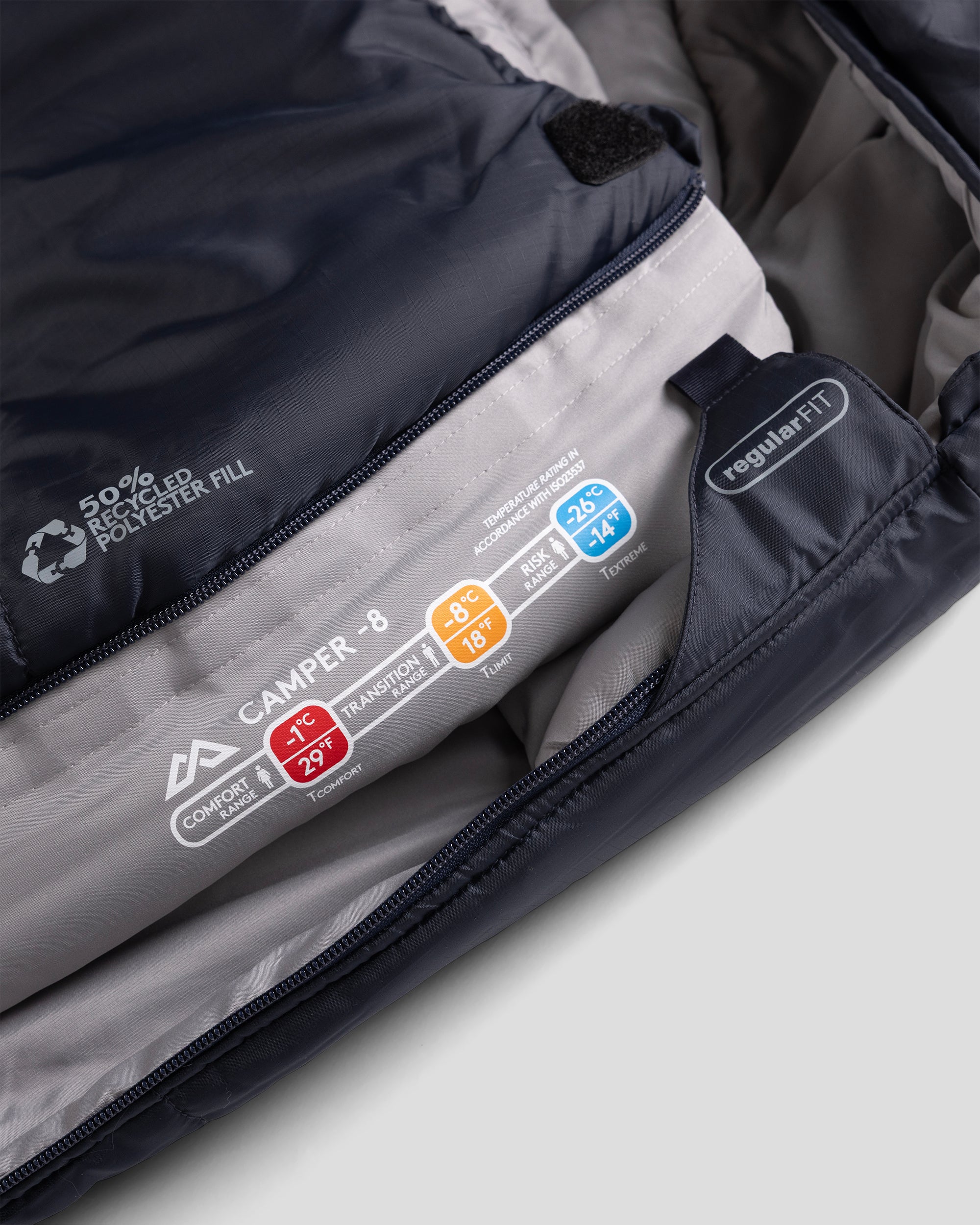 Camper -8 S/Bag - Mid Navy/Pure Navy - Image 5
