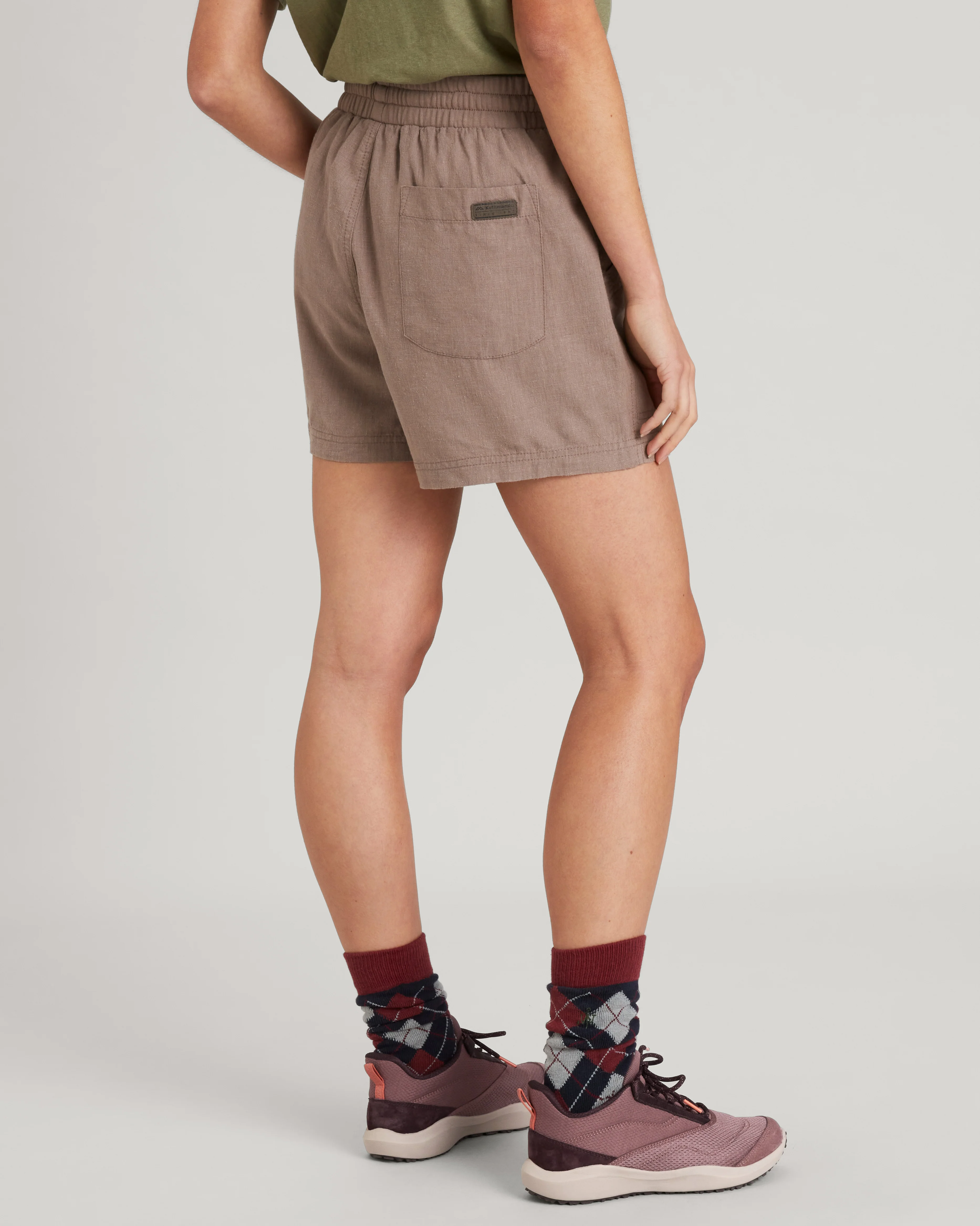 Cardeto Women's Shorts - Taupe - Image 4