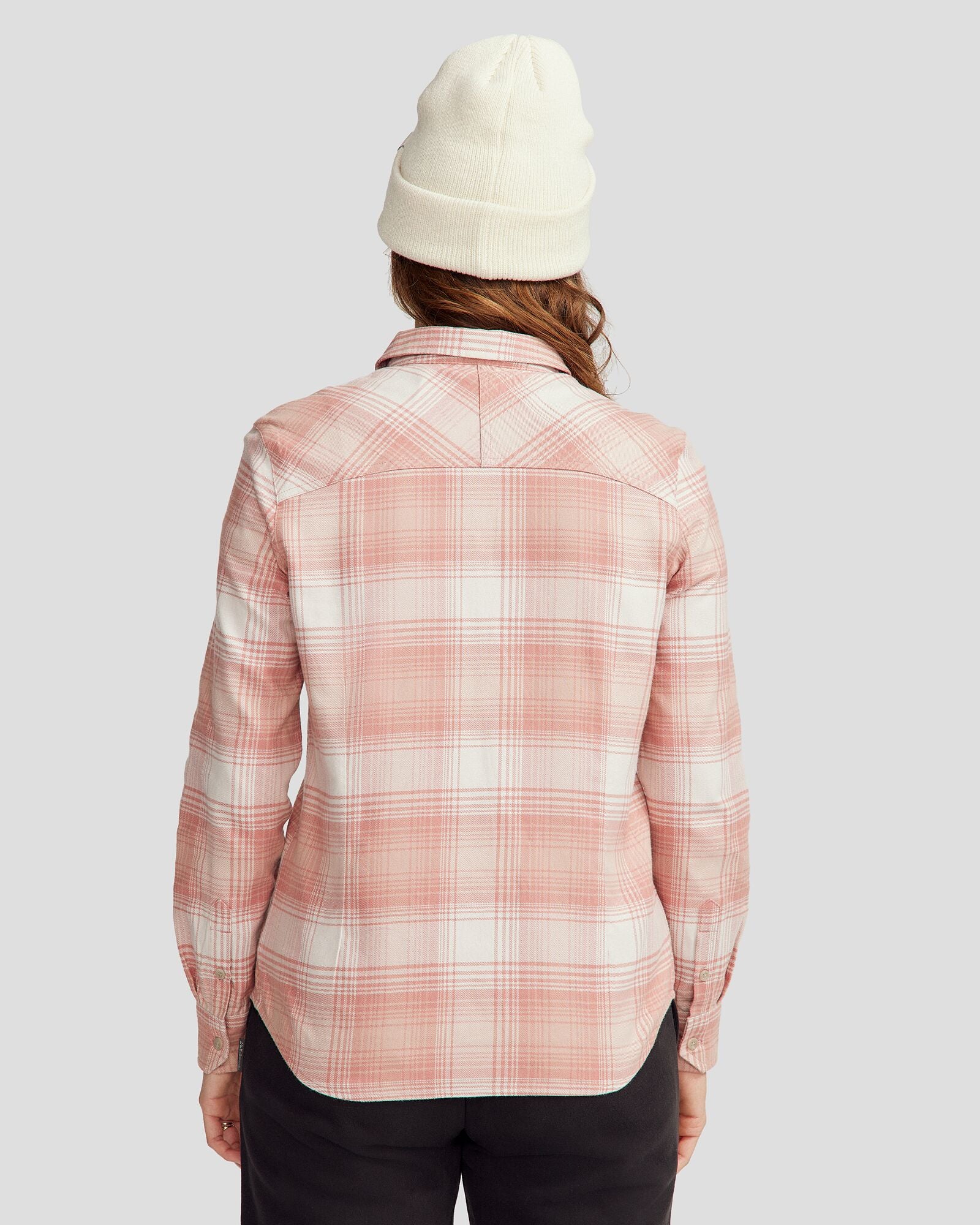 Women's Carrillon HF Long Sleeve Shirt  - Shadow Plaid Mineral - Image 4