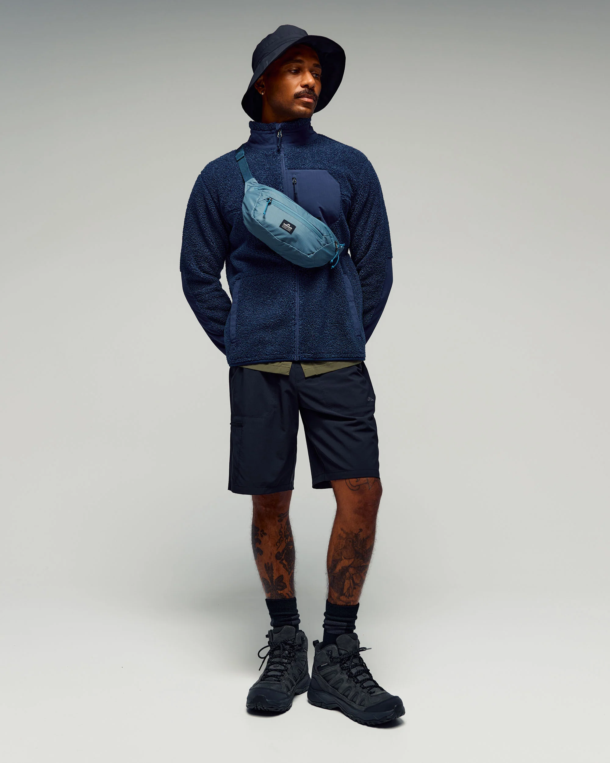 Men's Co-Z High Pile Jacket v3 -  Classic Navy - Image 2