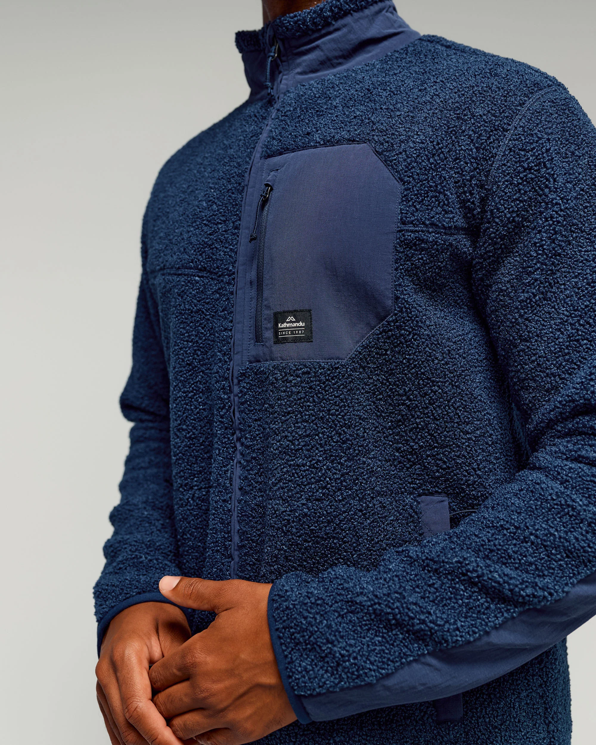 Men's Co-Z High Pile Jacket v3 -  Classic Navy - Image 4