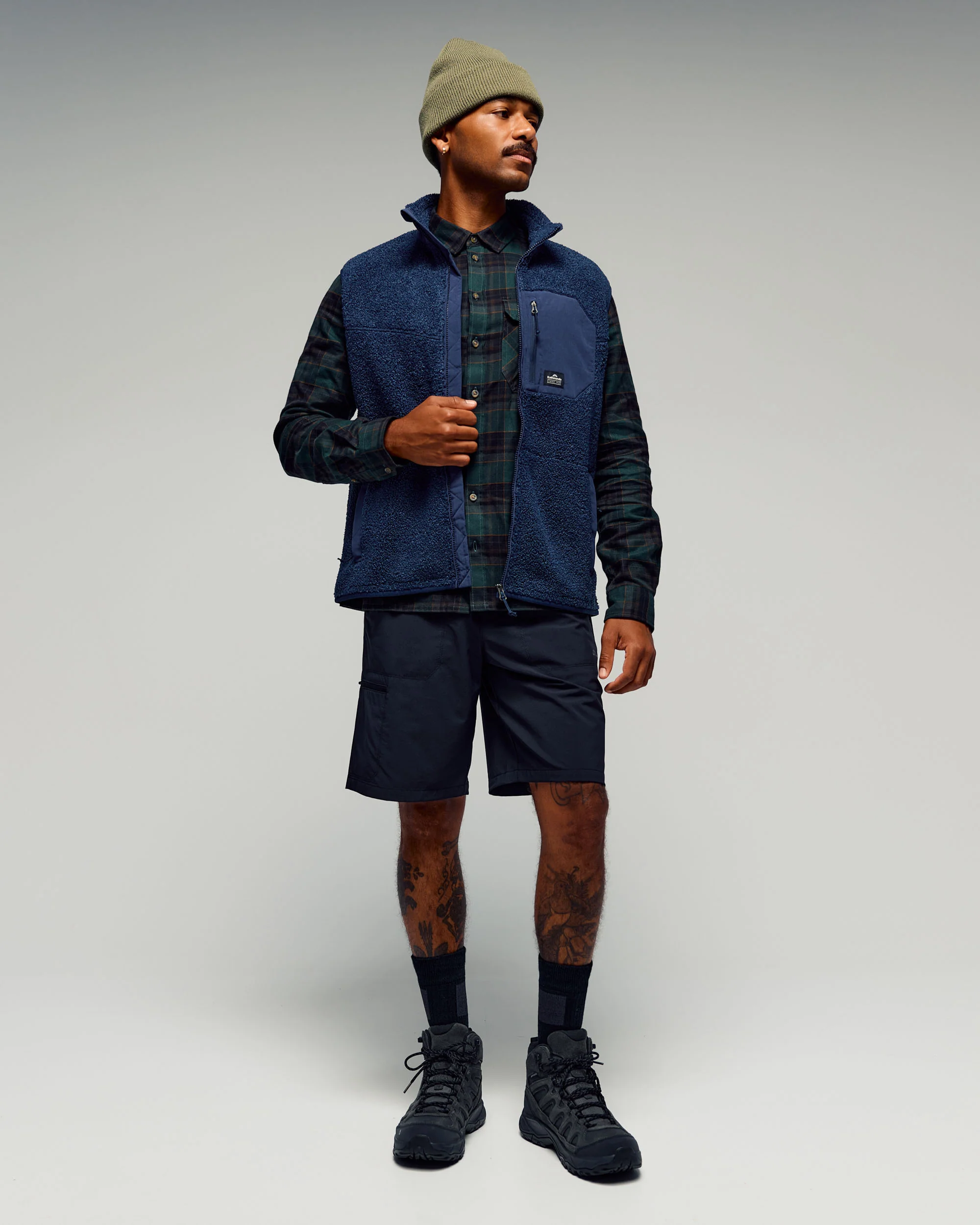 Co-Z High Pile Men's Vest - Classic Navy - Image 2