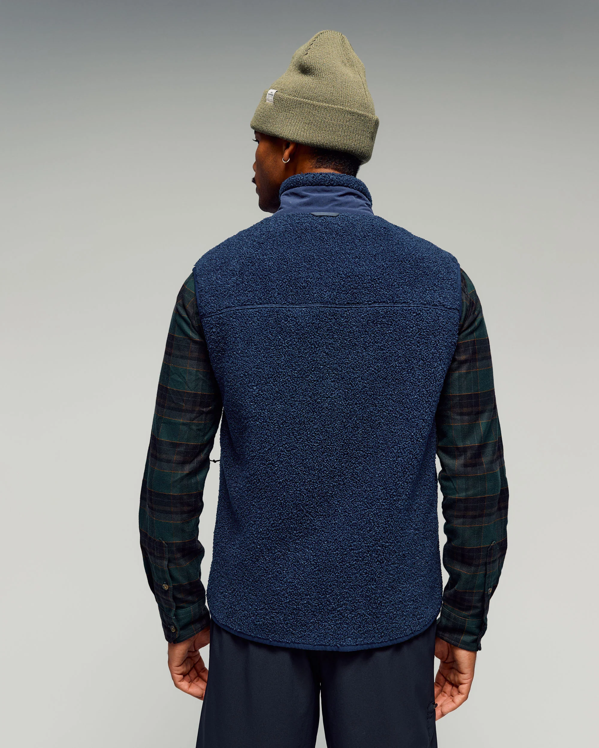Co-Z High Pile Men's Vest - Classic Navy - Image 3