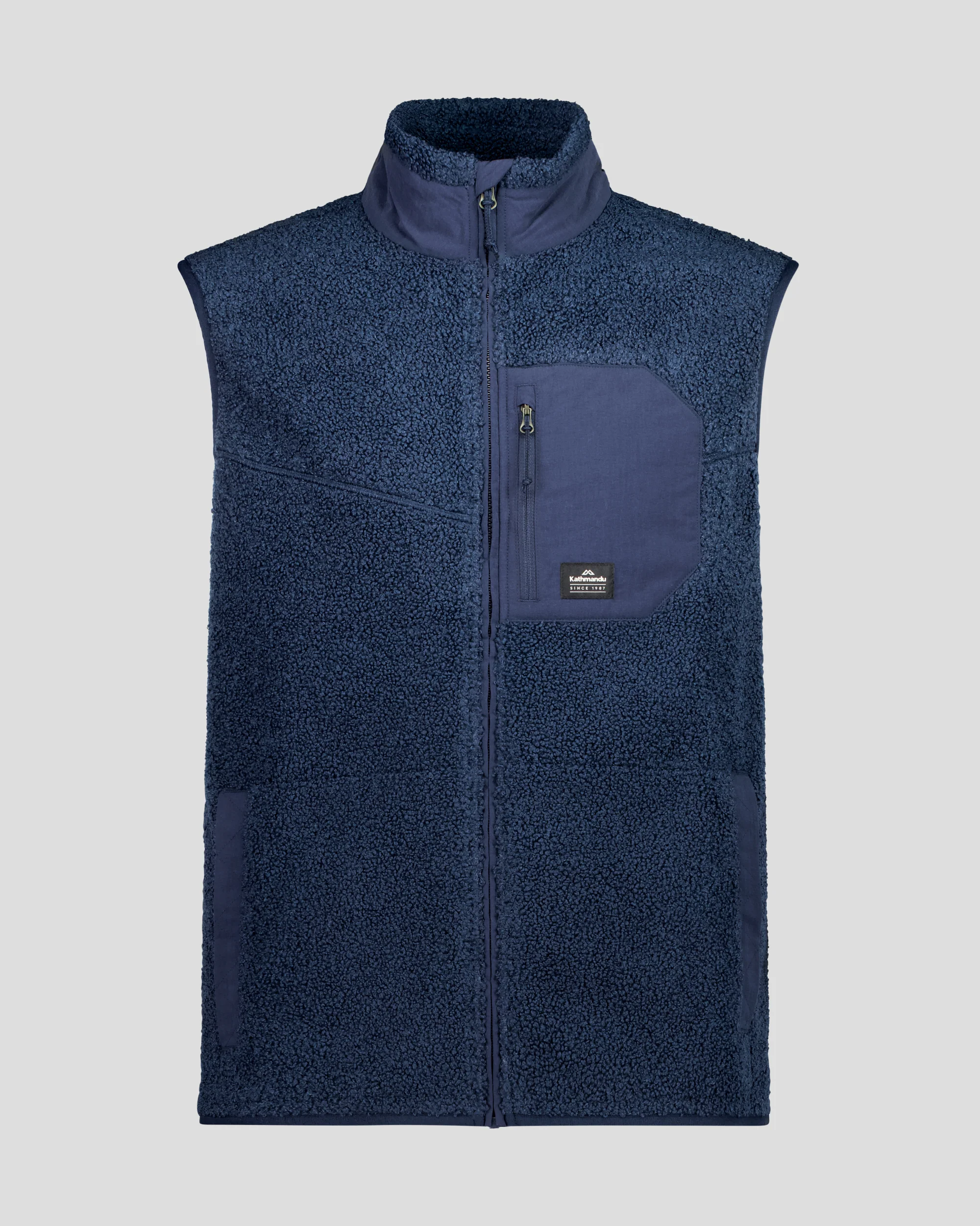 Co-Z High Pile Men's Vest - Classic Navy - Image 6