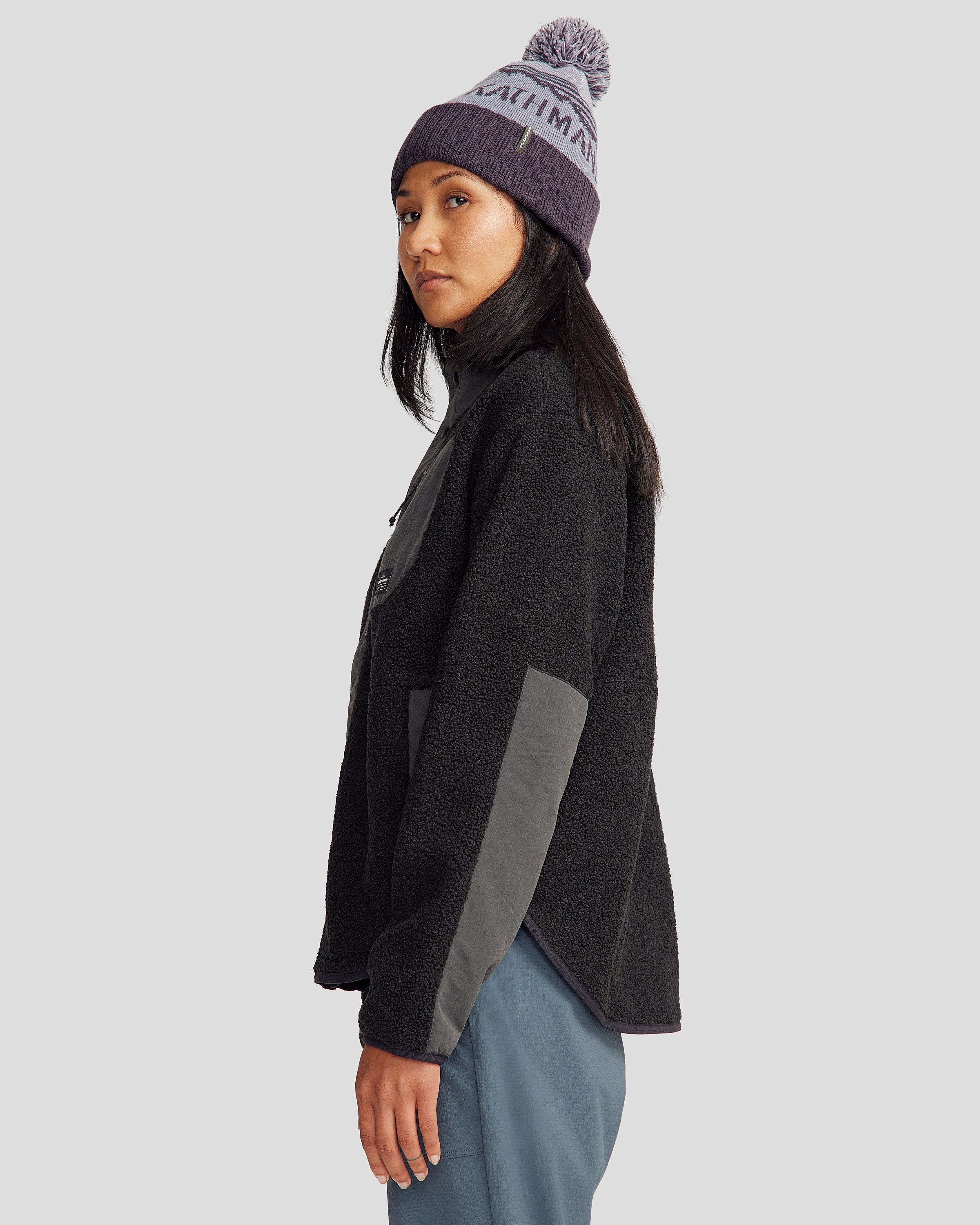 Co-Z High Pile Women's Jacket v3 - Black Stingray - Image 3